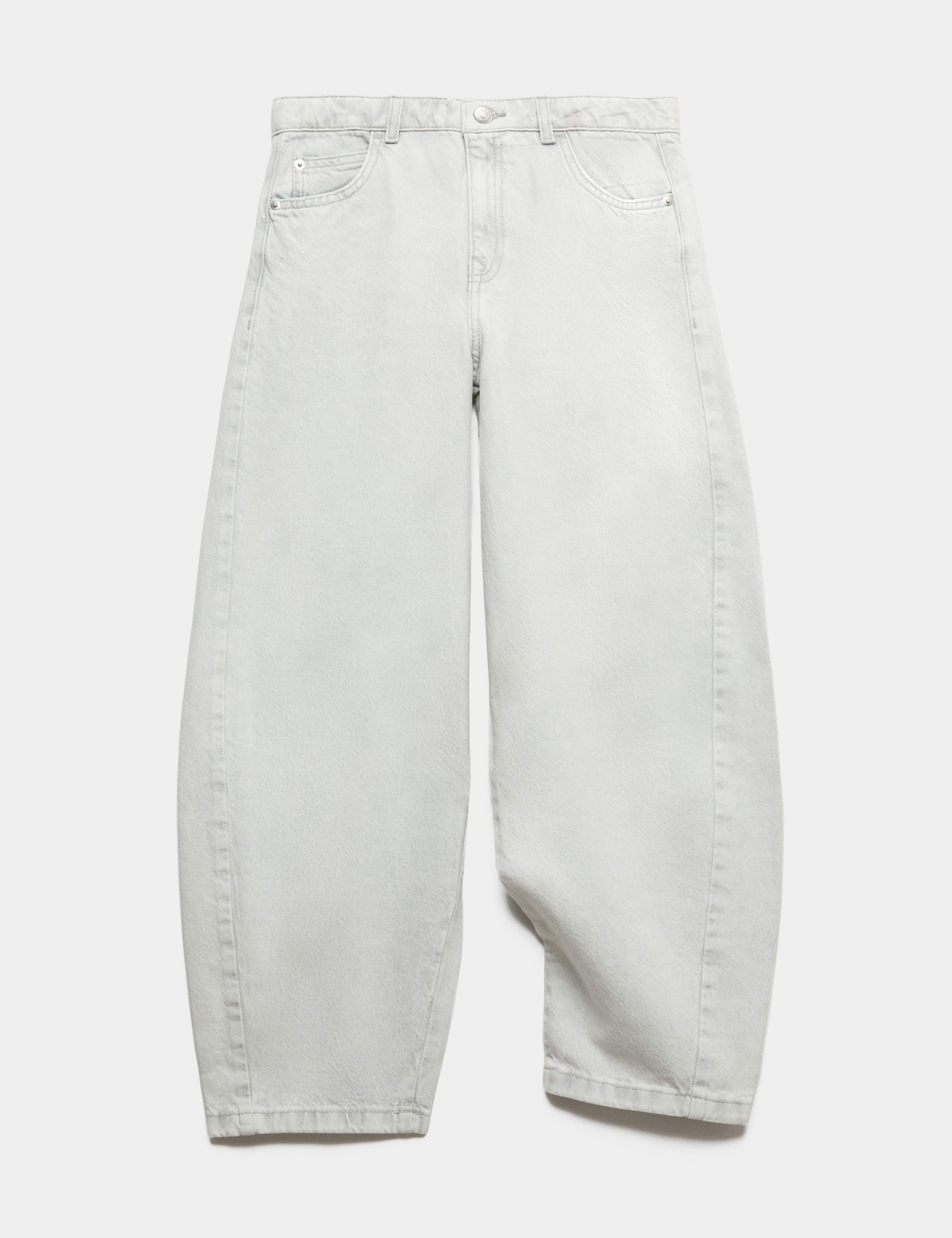 Barrel Fit Baggy Denim Jeans (6-16 Yrs)