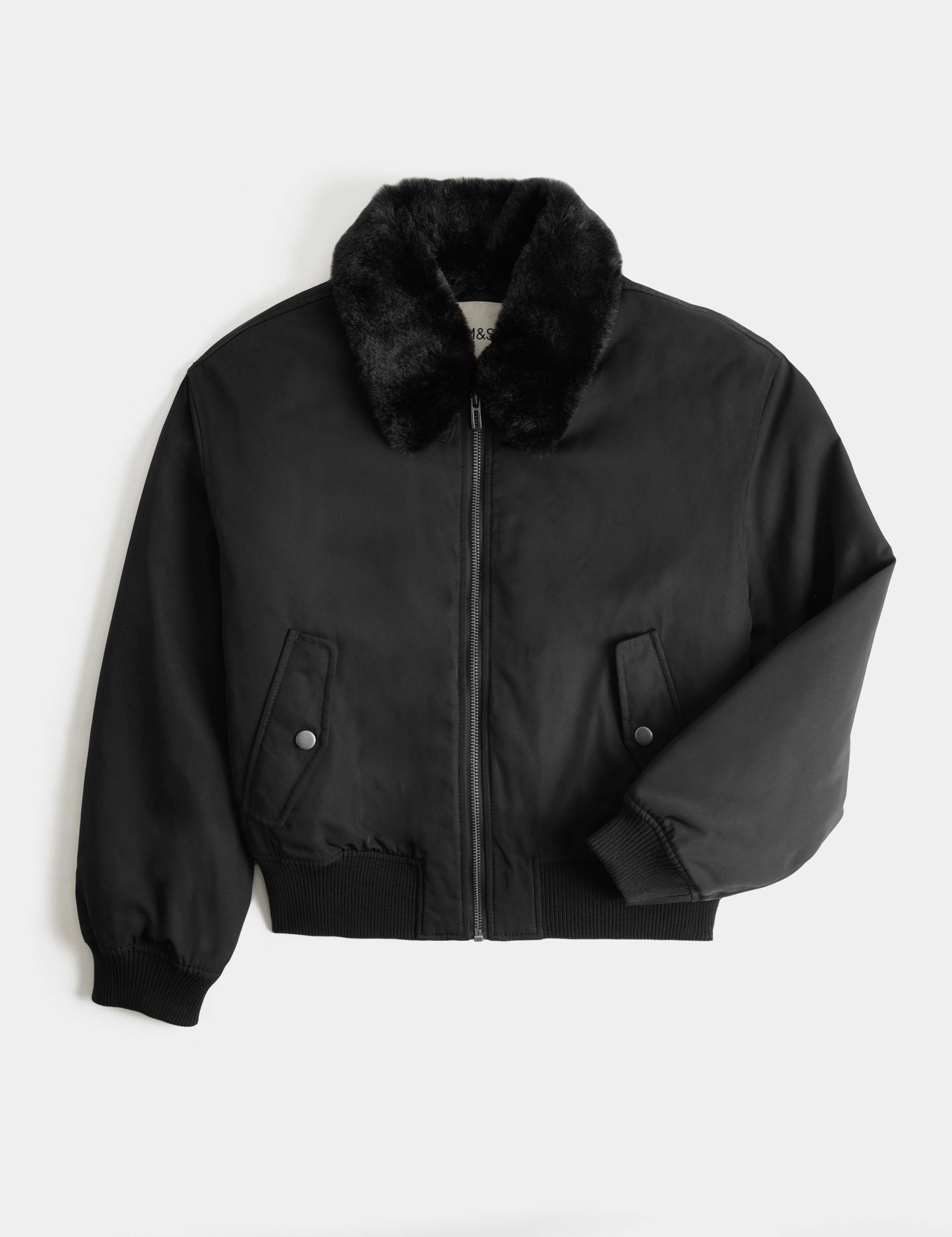 Stormwear™ Faux Fur Collared Bomber Jacket (6-16 Yrs)