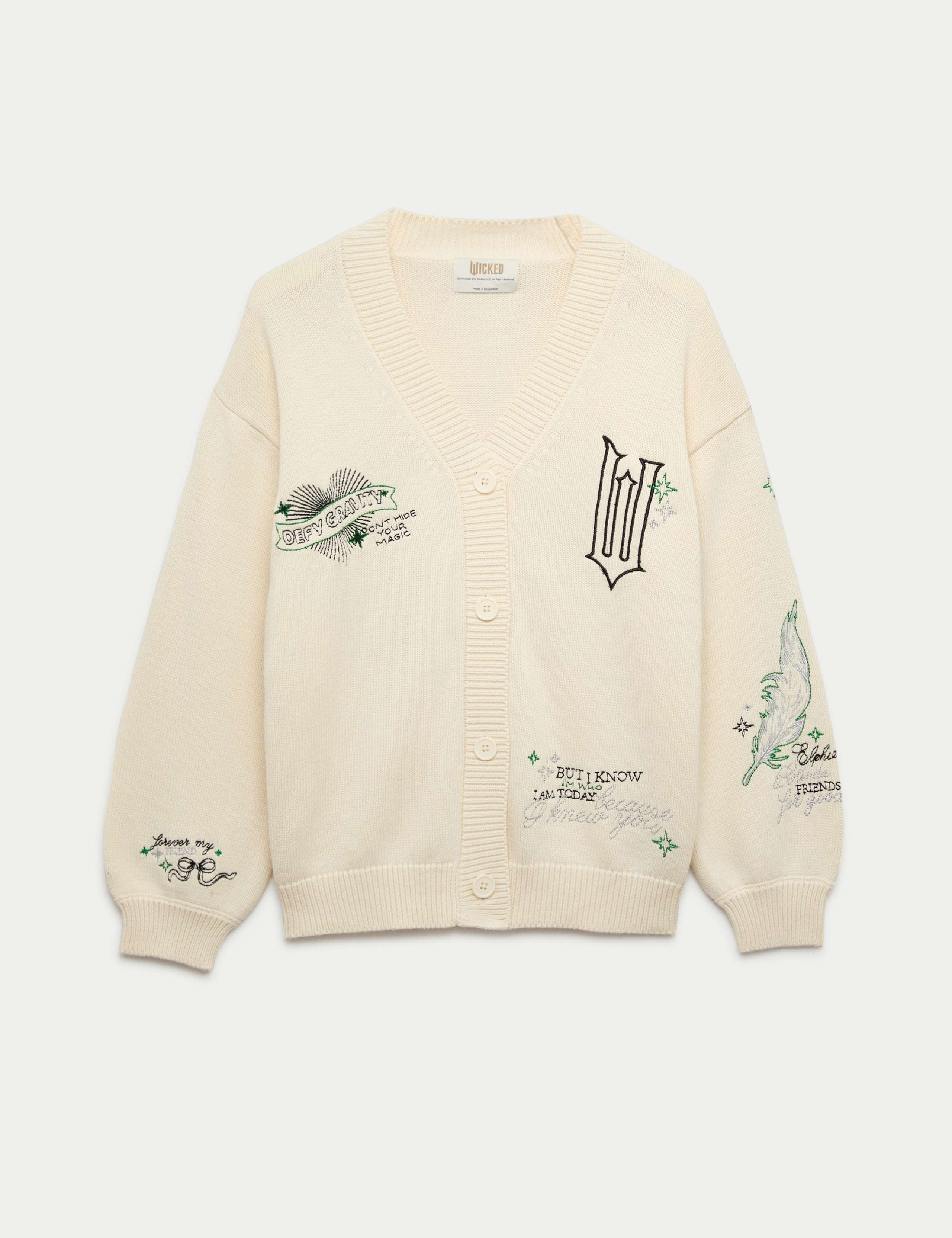 Cotton Rich Wicked™ Cardigan (6-16 Yrs)
