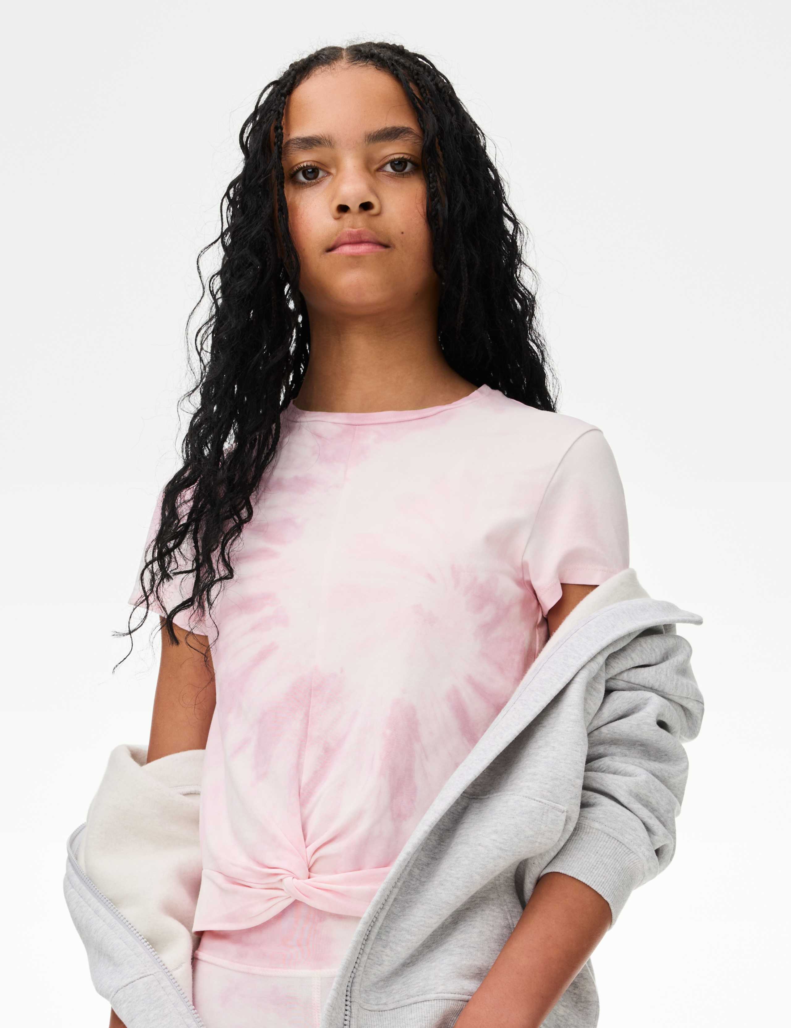 Cotton Rich Twist Front Top (2-16 Yrs)