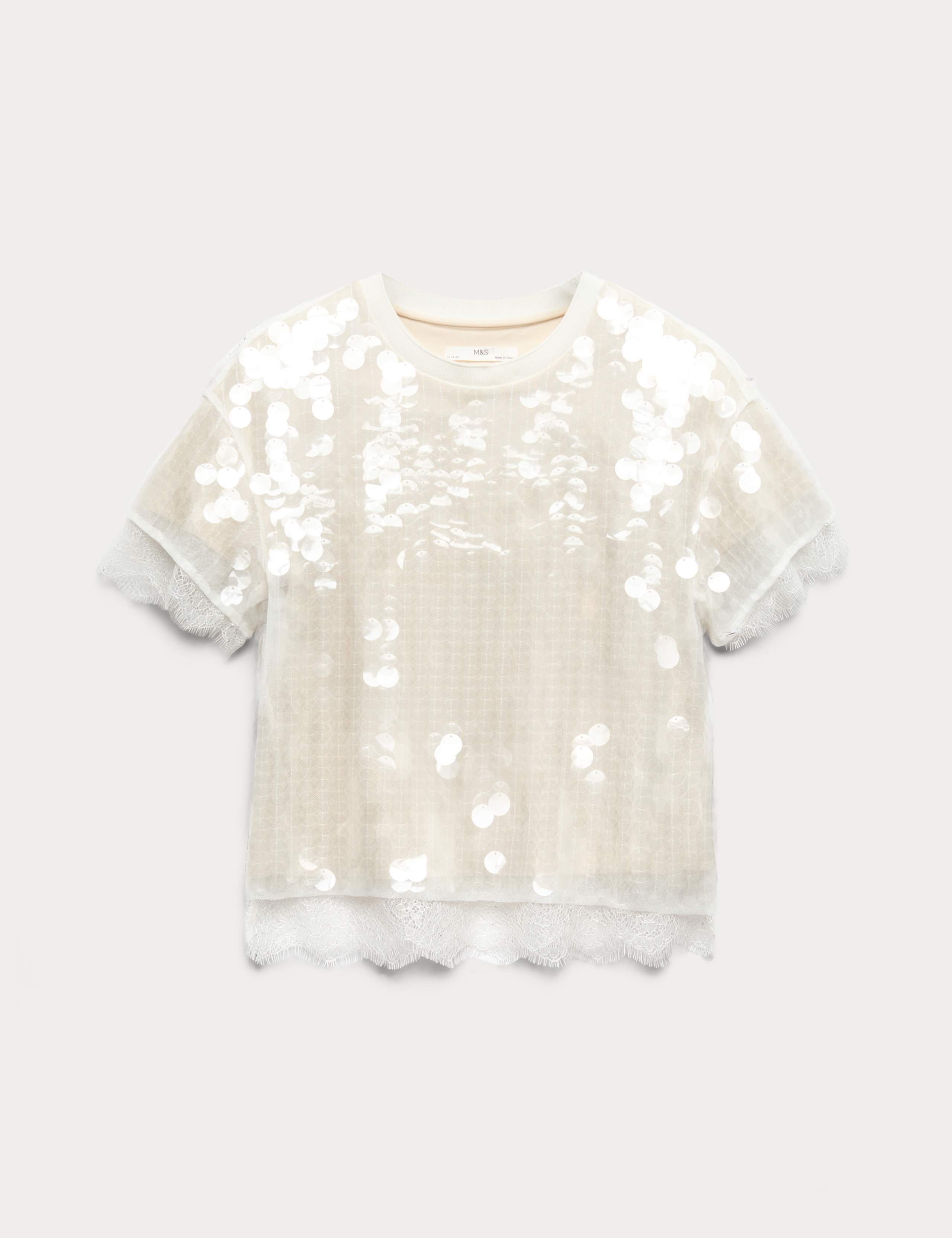 Sequin Top (6-16 Yrs)