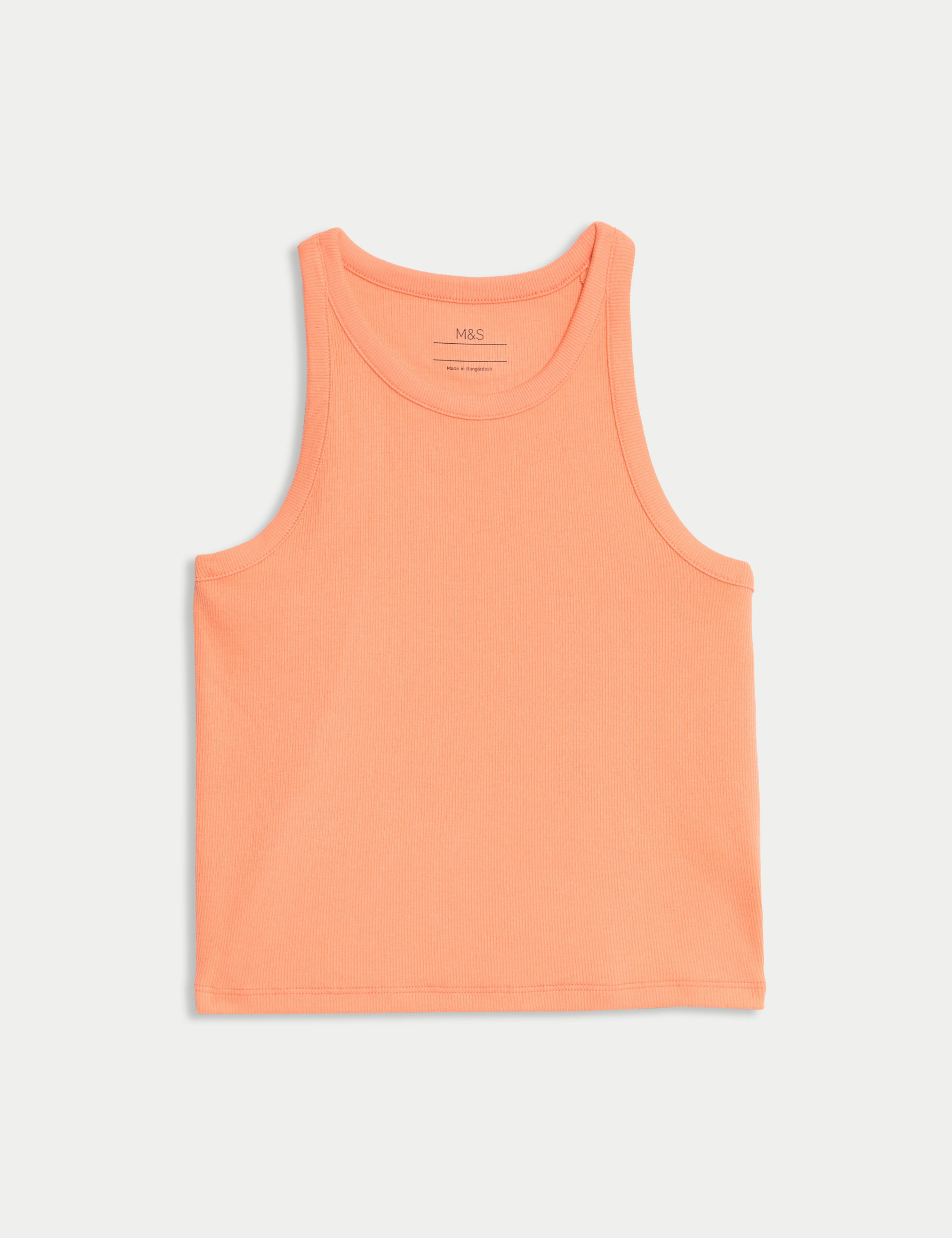 Cotton Rich Ribbed Vest (2-16 Yrs)