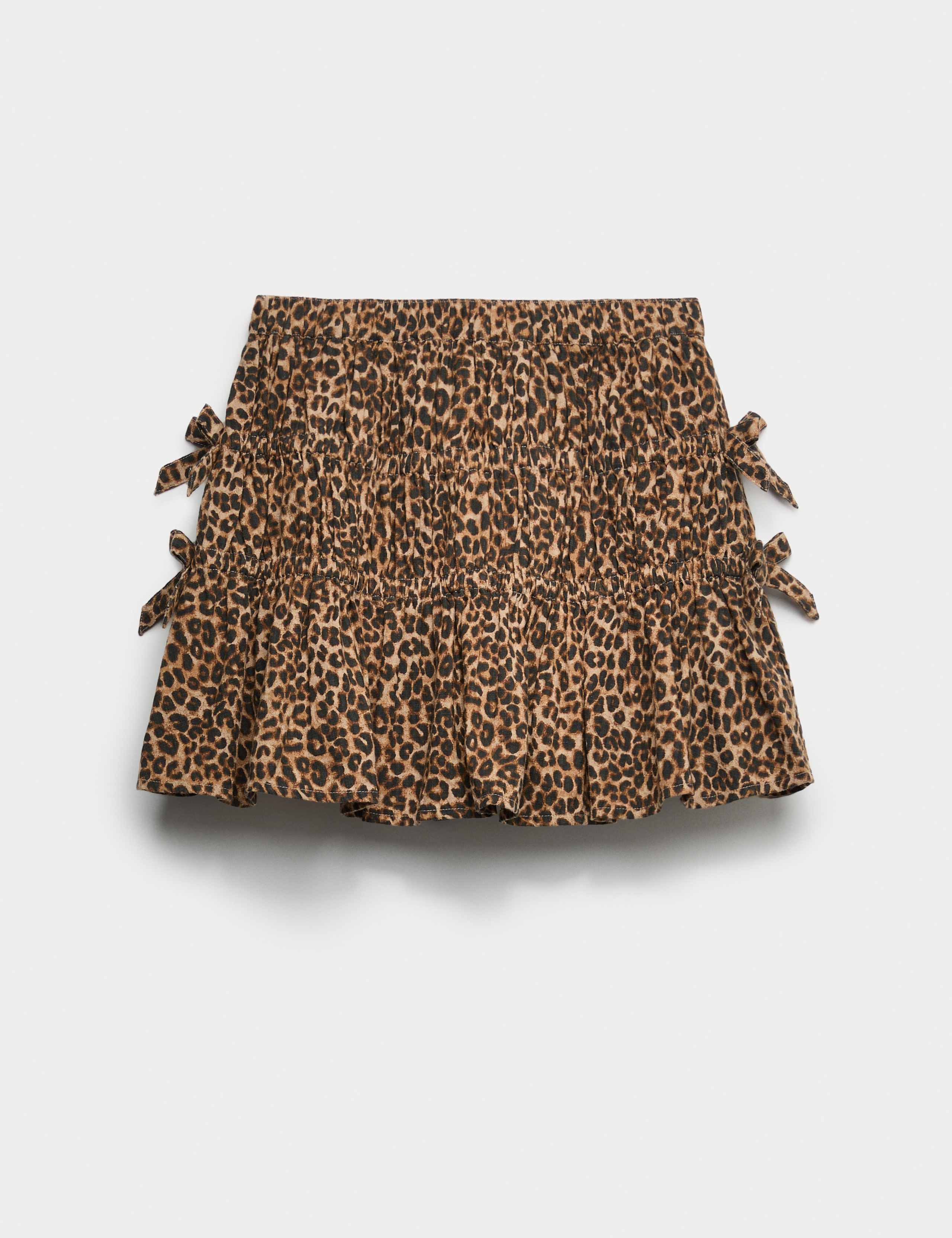 Pure Cotton Tie Bow Skirt (2-16 Yrs)