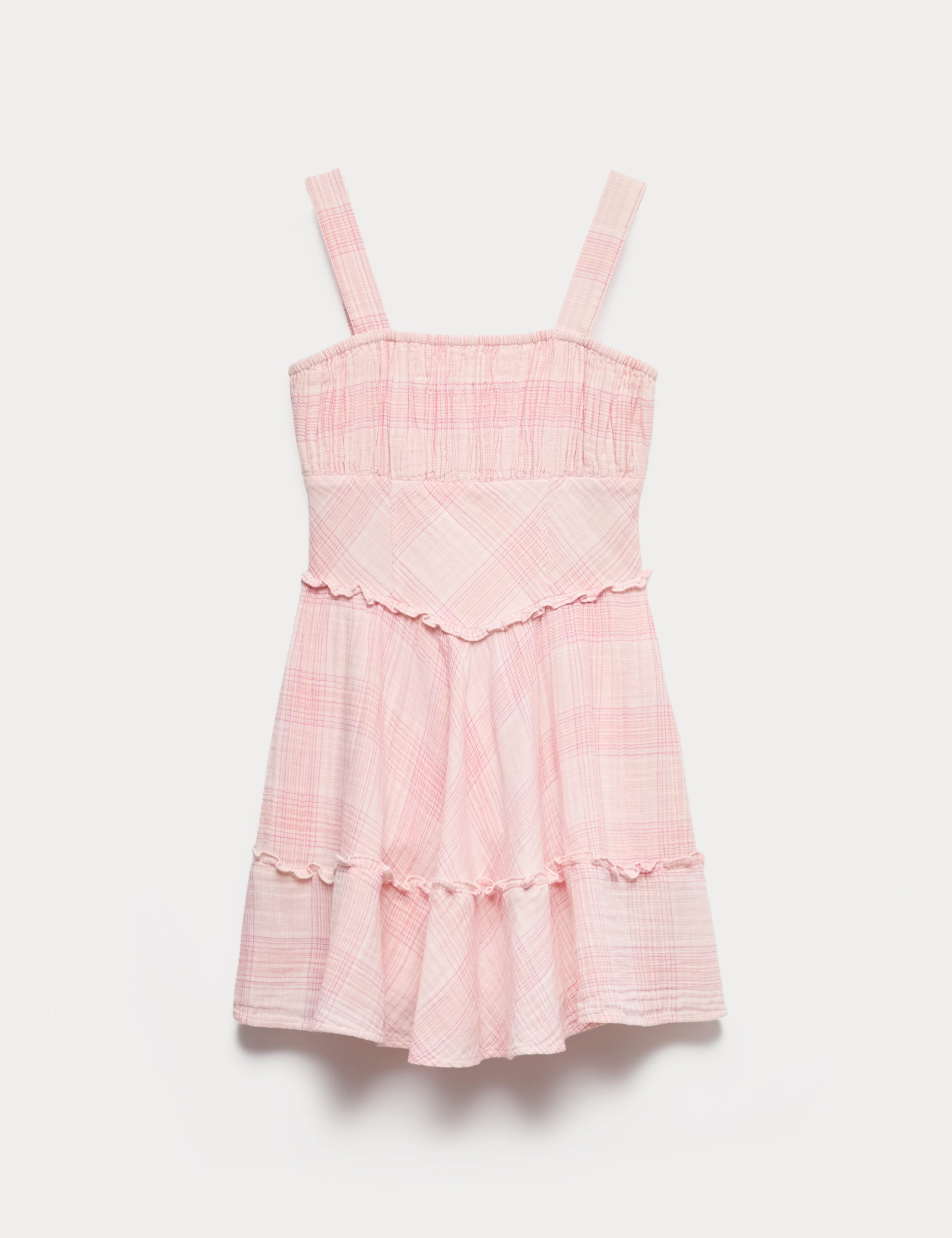 Checked Corset Mini Dress (6-16 Yrs)