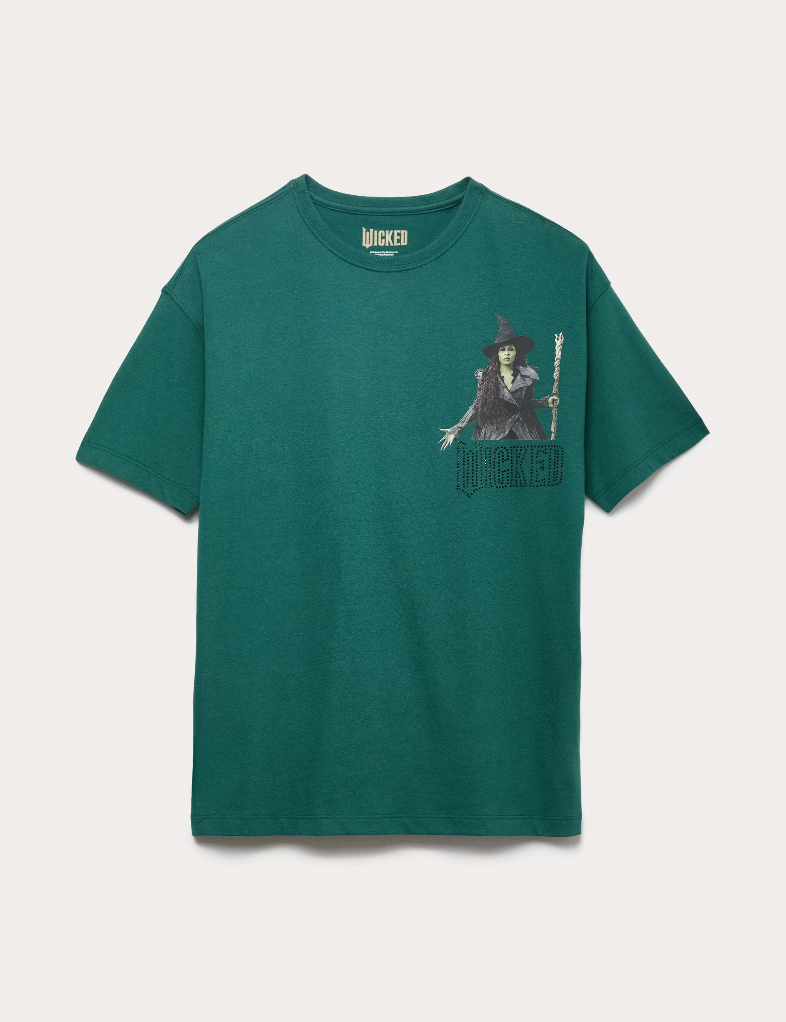 Wicked™ Graphic Diamante T-shirt (6-16 Yrs)