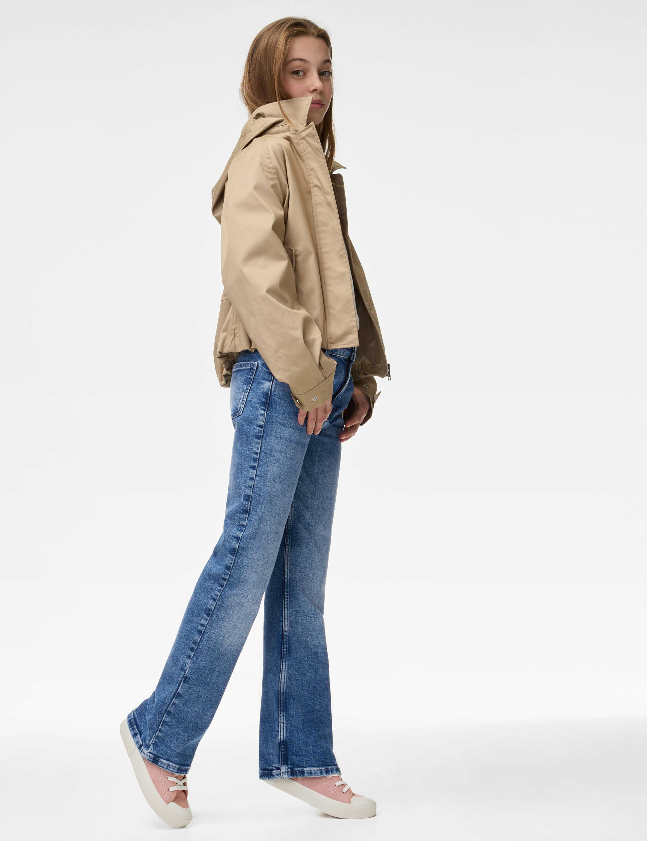 Regular Fit Denim Flared Jeans (6-16 Yrs)