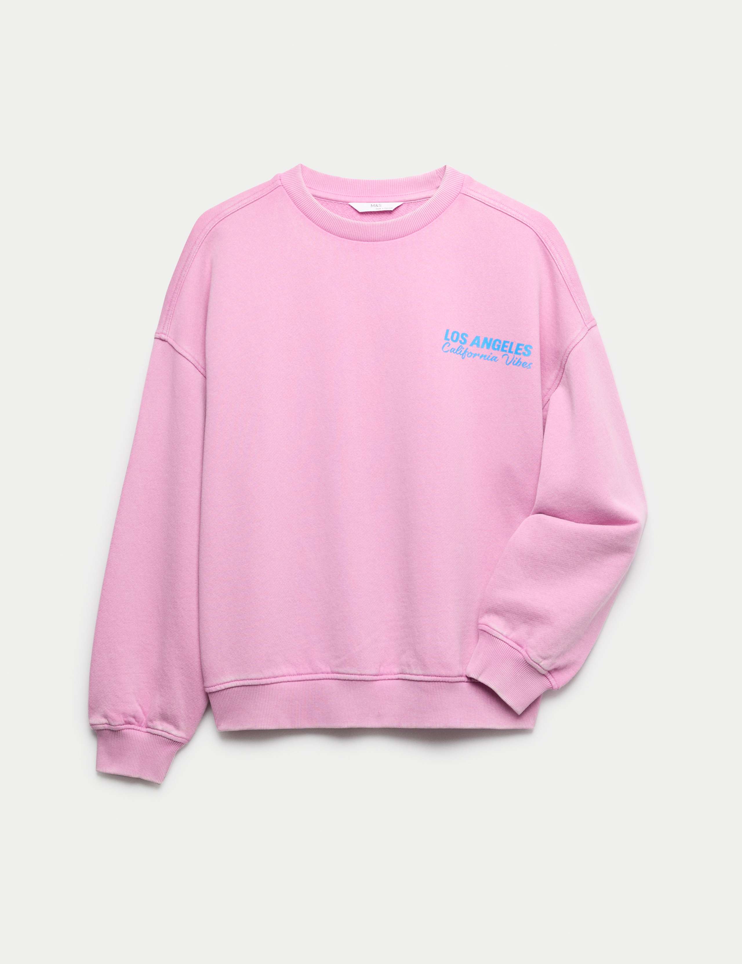 Pure Cotton California Vibes Sweatshirt (6-16 Yrs)