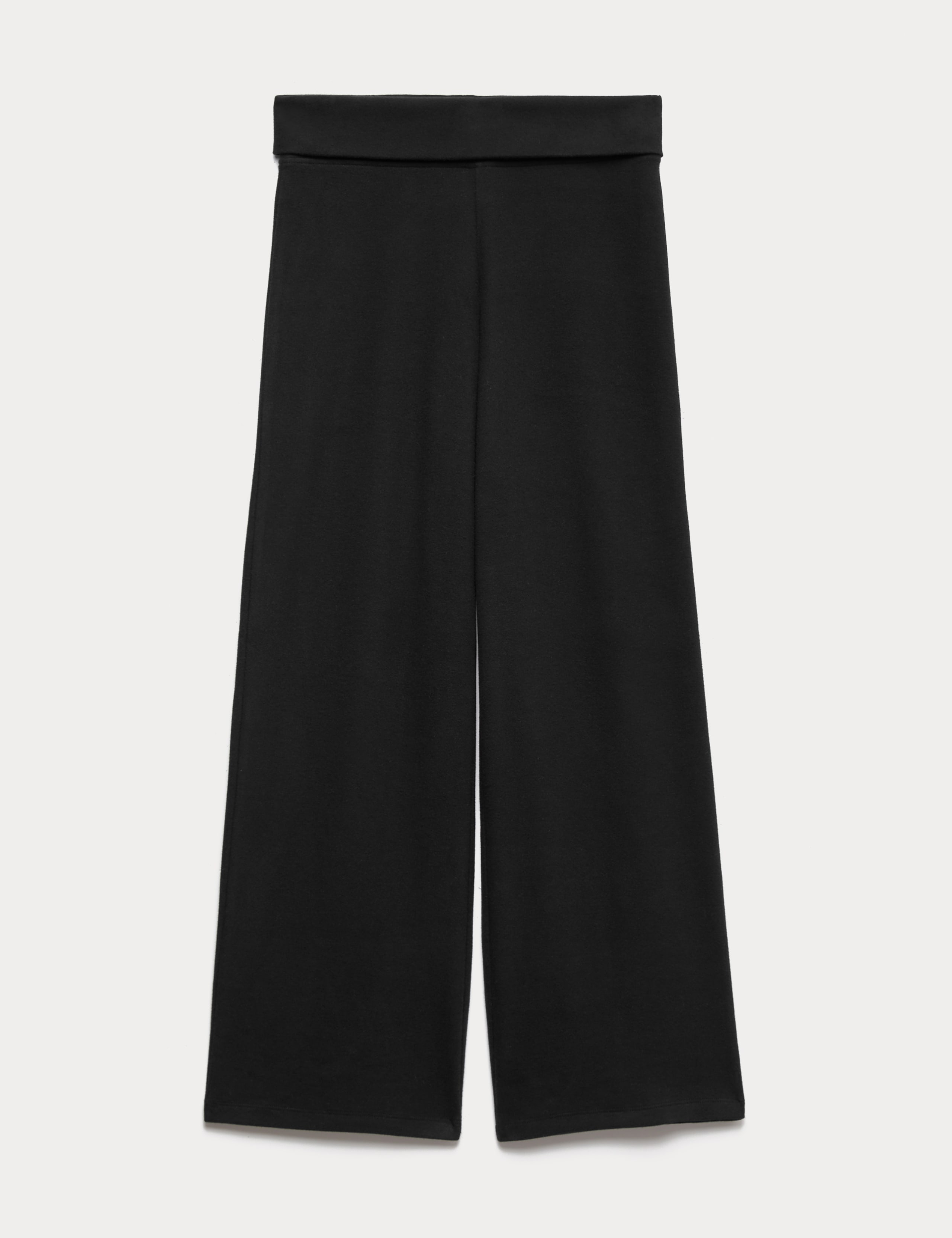 Cosy Fold Over Waist Wide Leggings (6-16 Yrs)