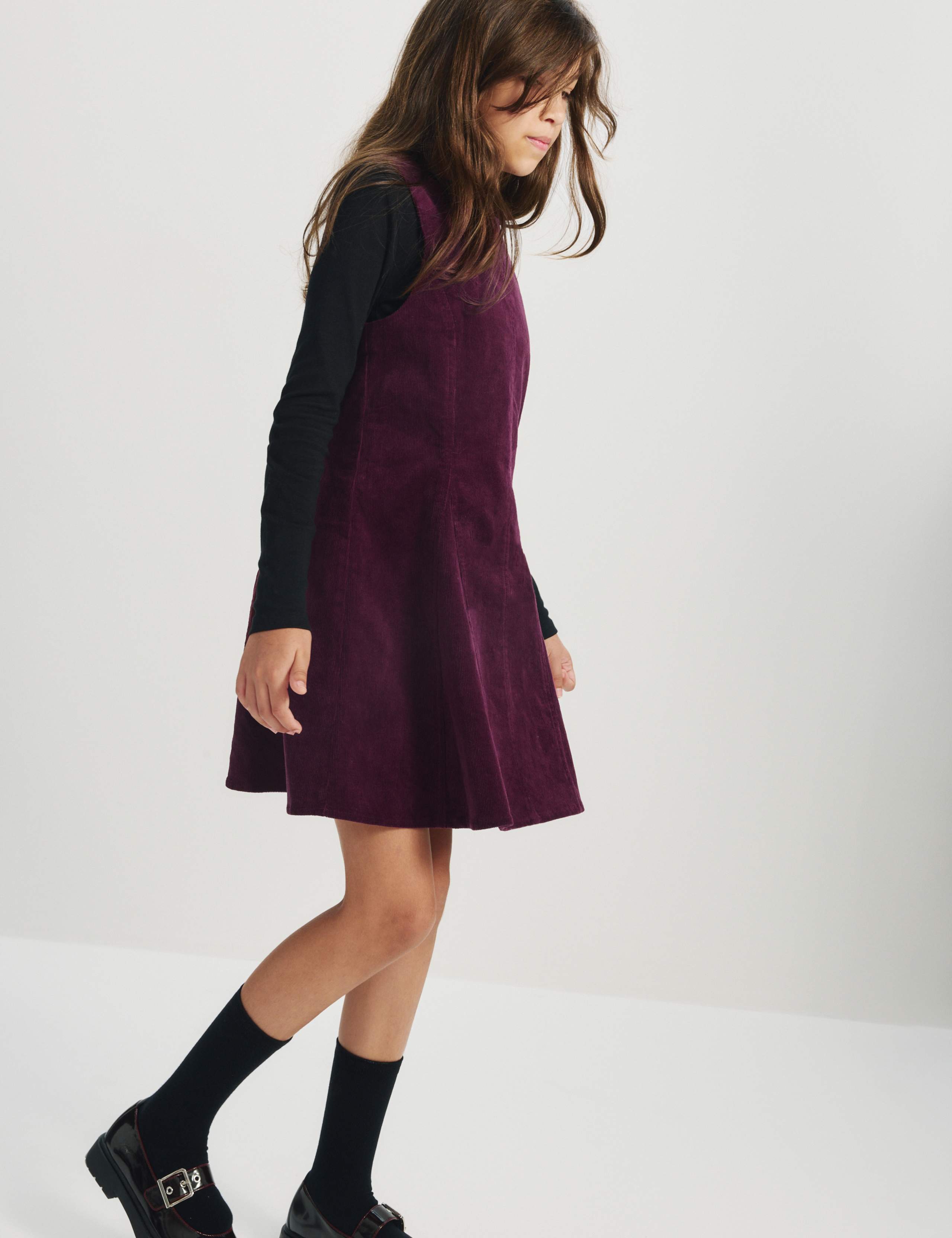 2 Piece Corduroy Dress & Top (6-16 Yrs)