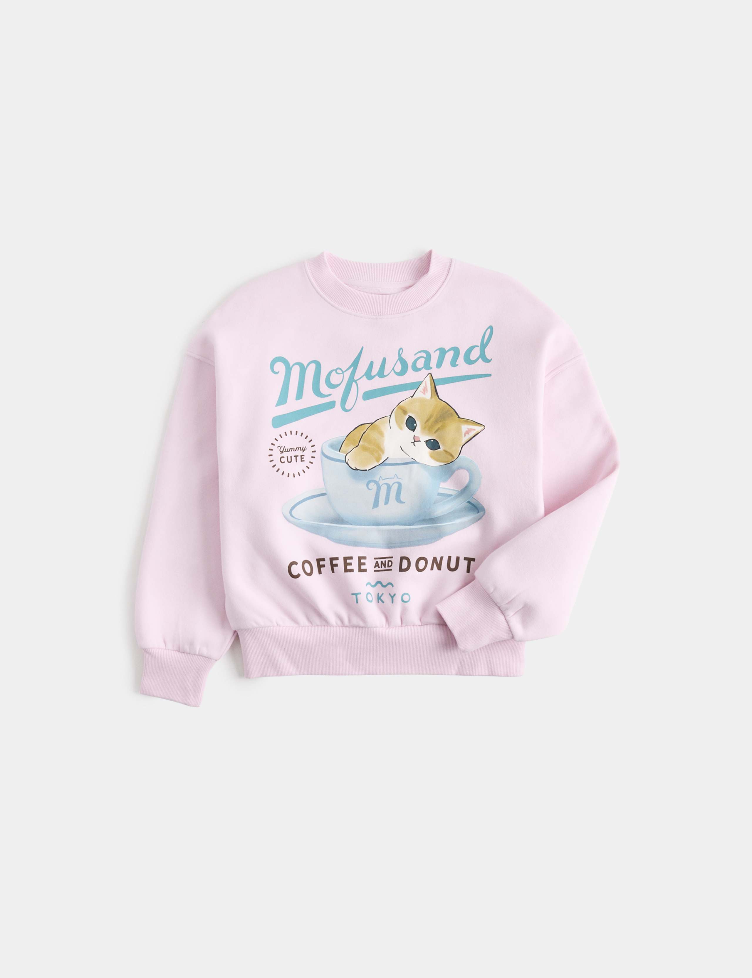 Cotton Rich Mofusand Graphic Sweatshirt (6-16 Yrs)