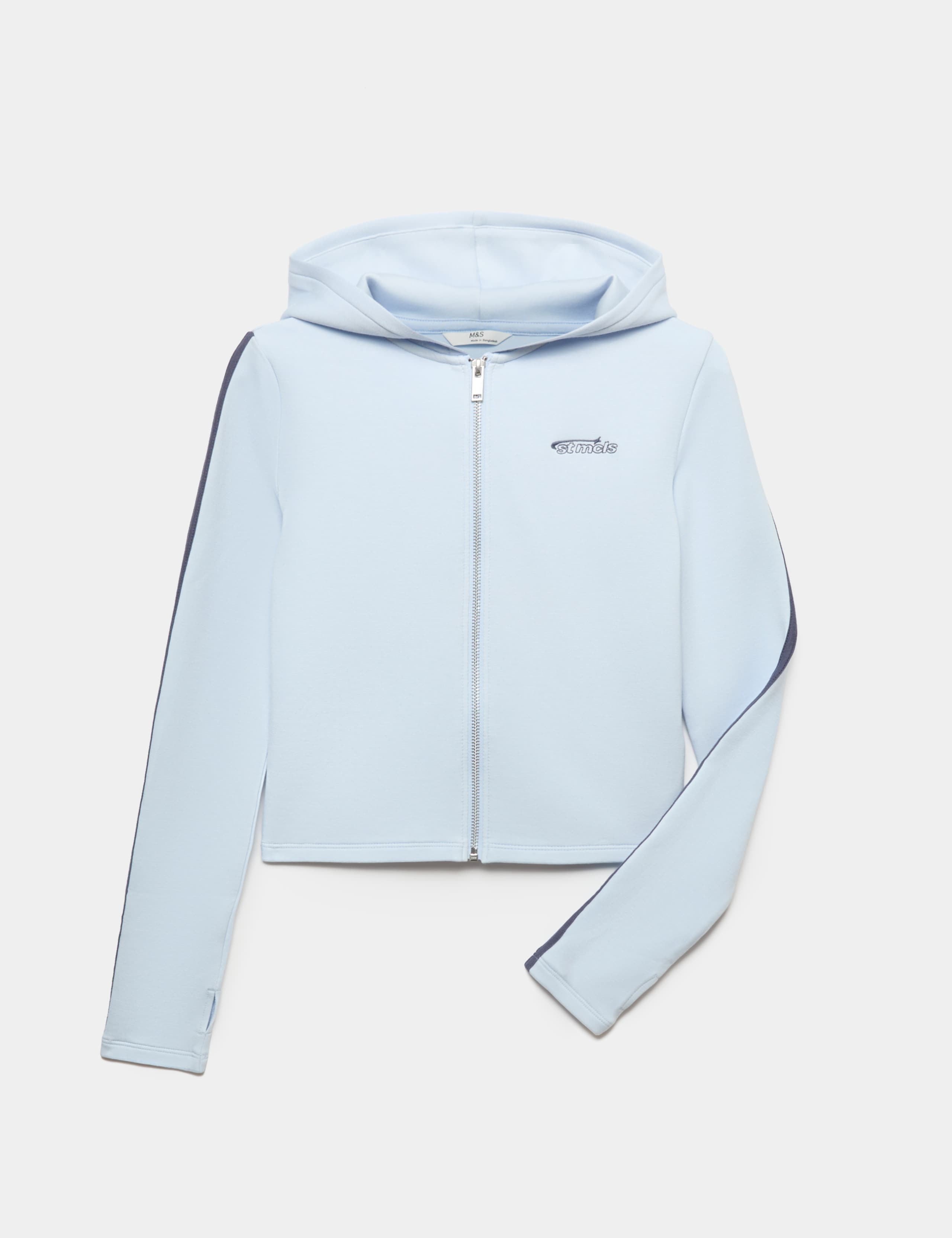 Sporty Zip Through Hoodie (6-16 Yrs)