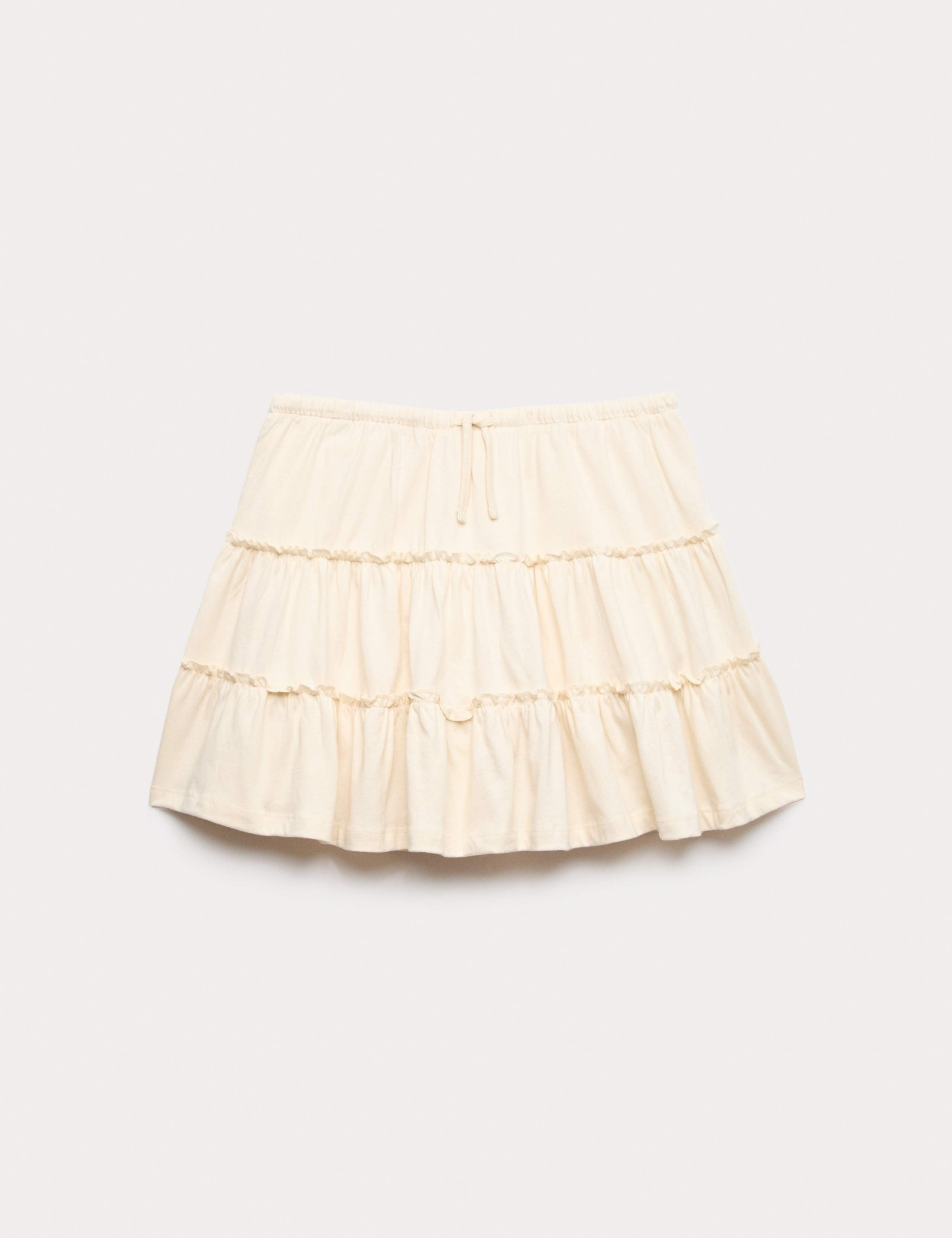 Pure Cotton Floral Tiered Skirt (6-16 Yrs)