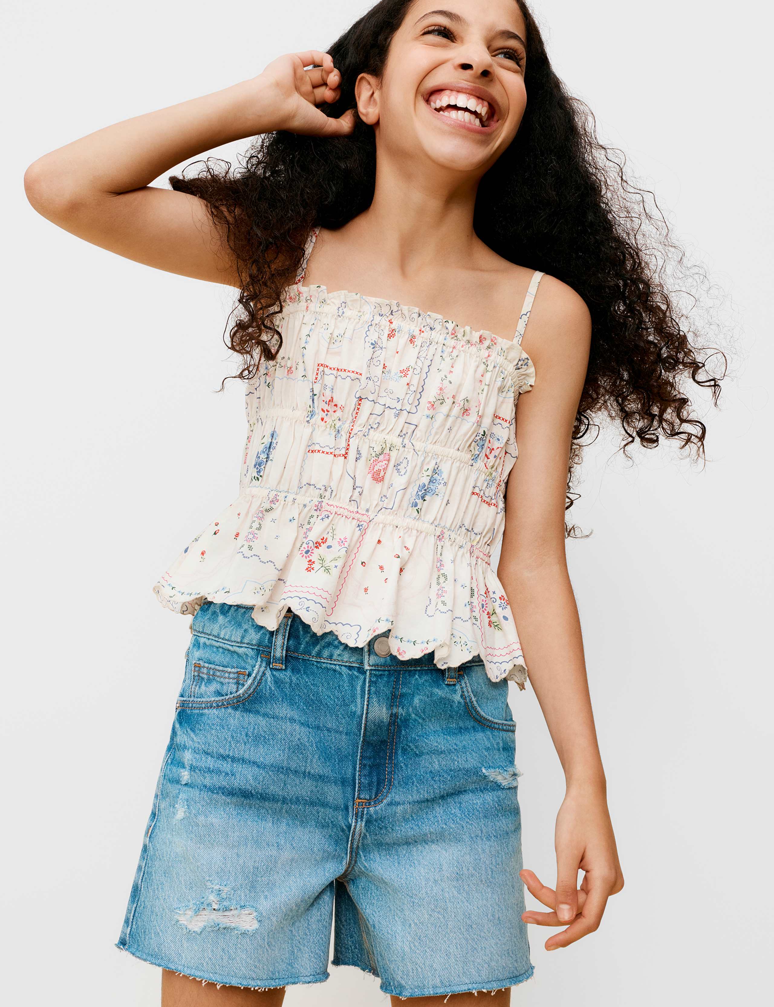 Denim Bermuda Shorts (6-16 Yrs)