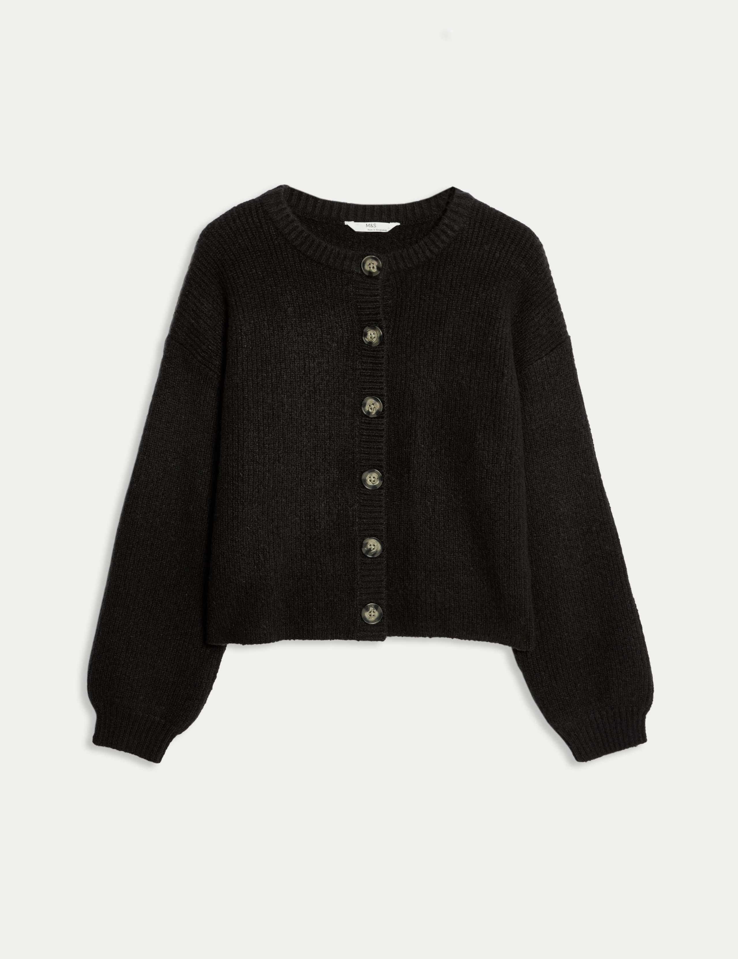 Ribbed Knitted Cardigan (6-16 Yrs)