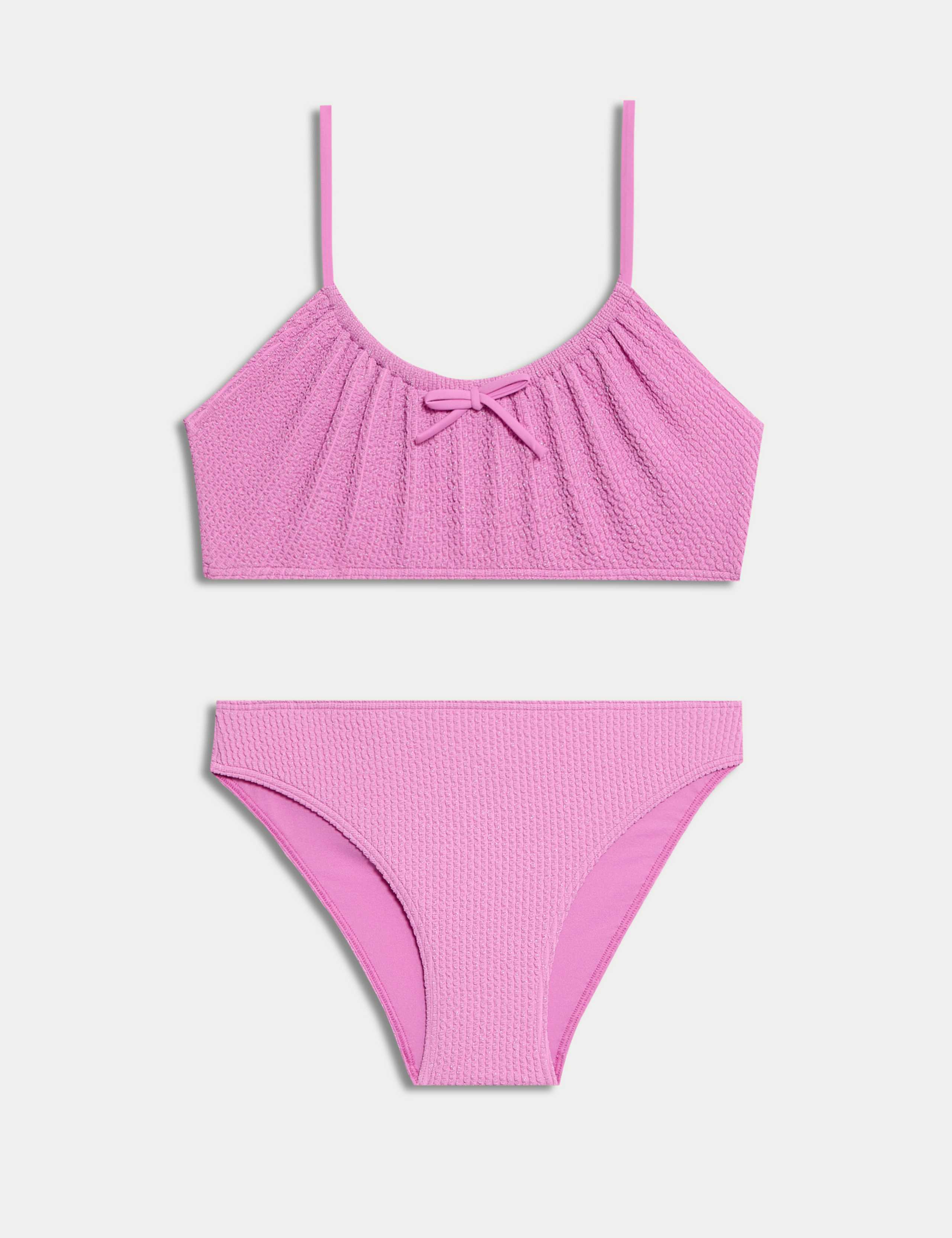 Glitter Crinkle Halterneck Bikini (6-16 Yrs)