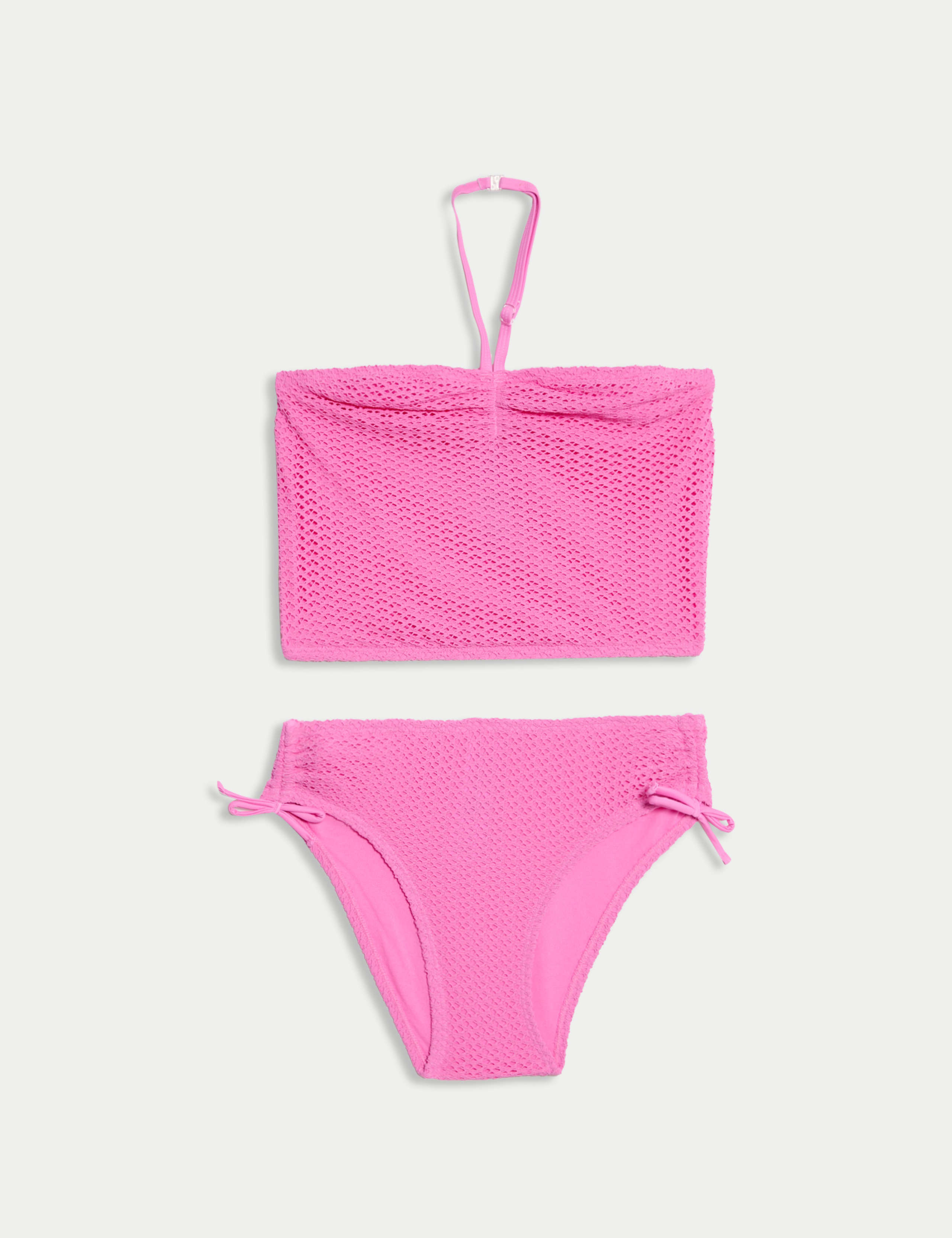 2pc Frill Textured Bikini (6-16 Yrs)