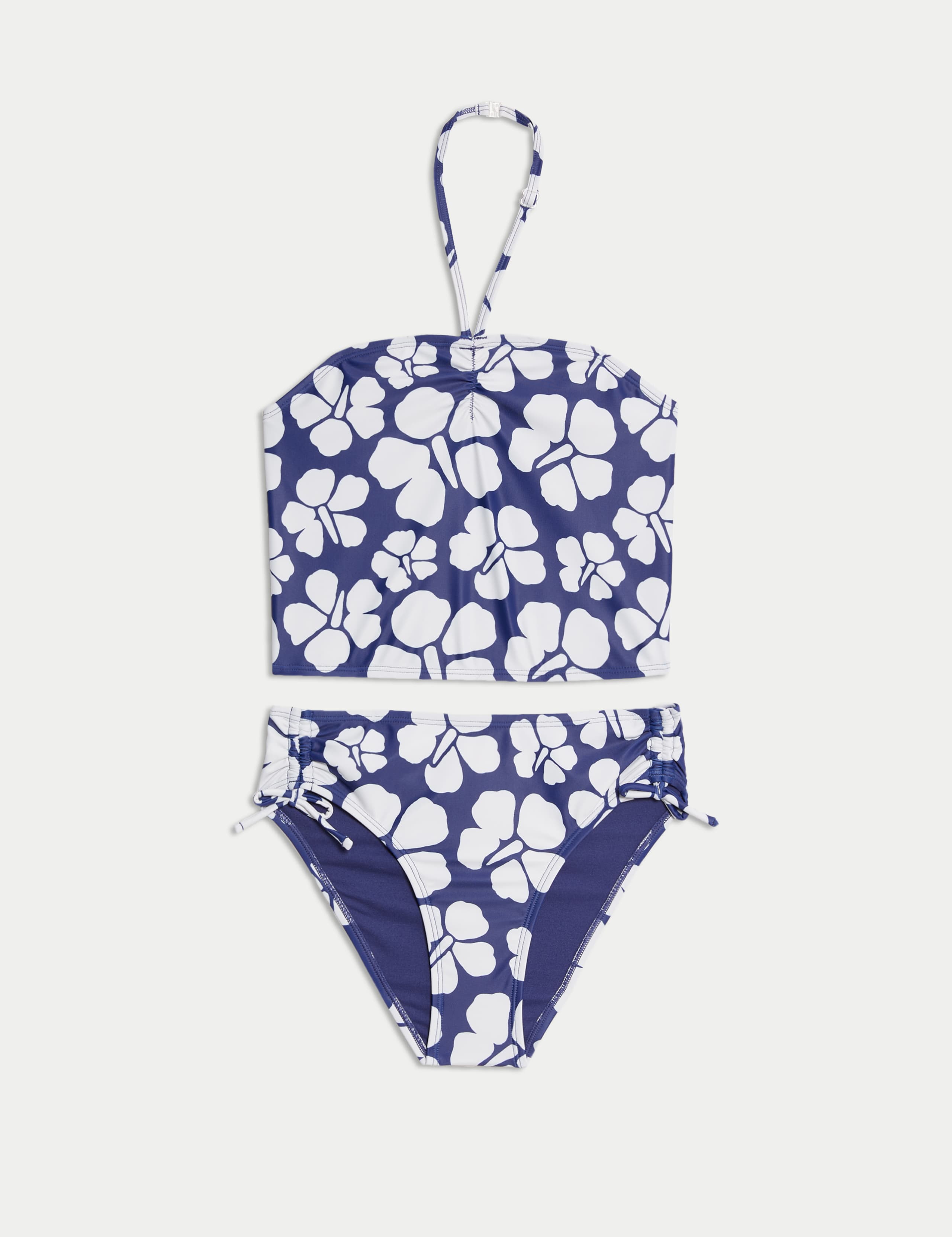 2pc Floral Halterneck Tankini (6-16 Yrs)