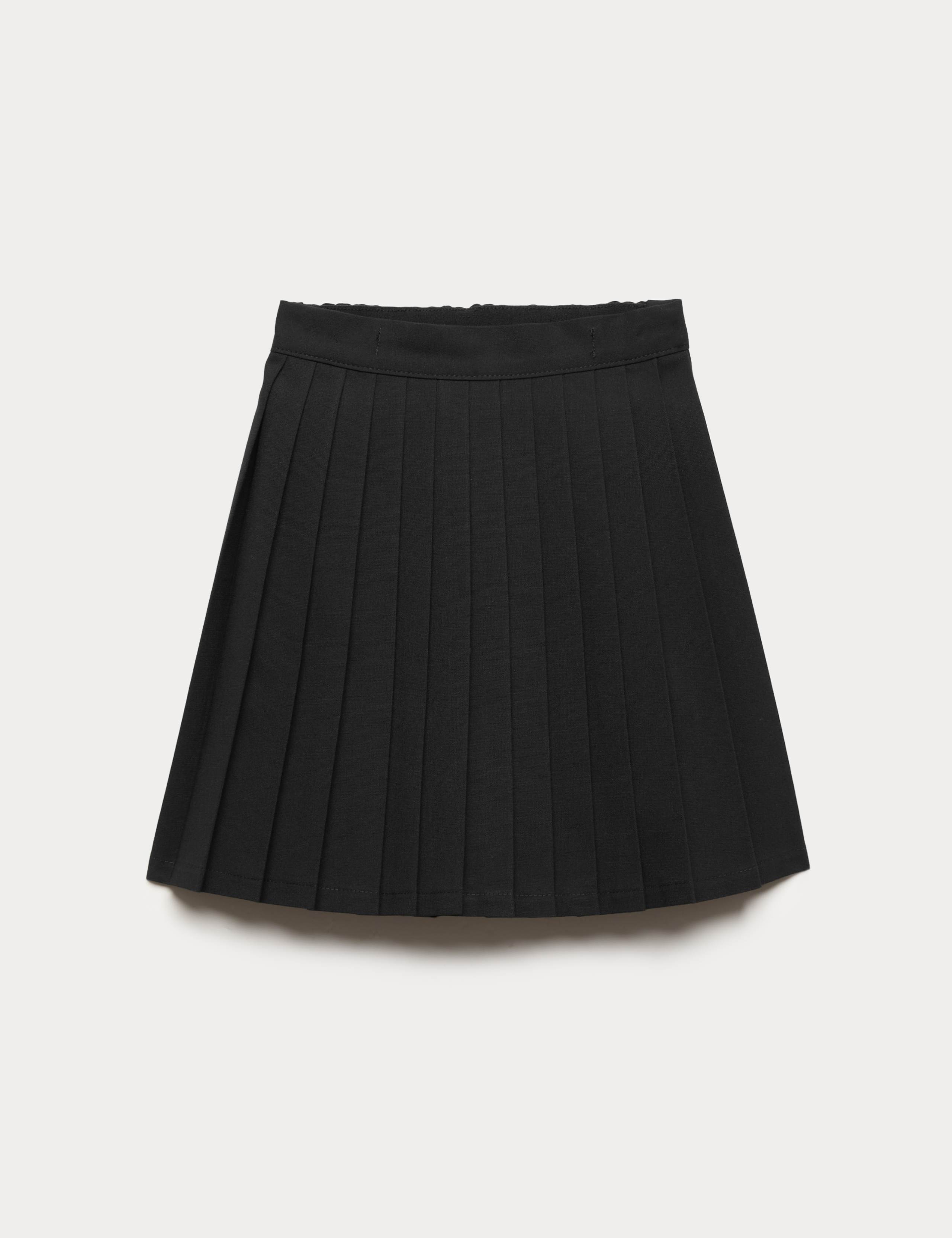 Girls' Easy Dressing Pull On School Skirt (2-16 Yrs)