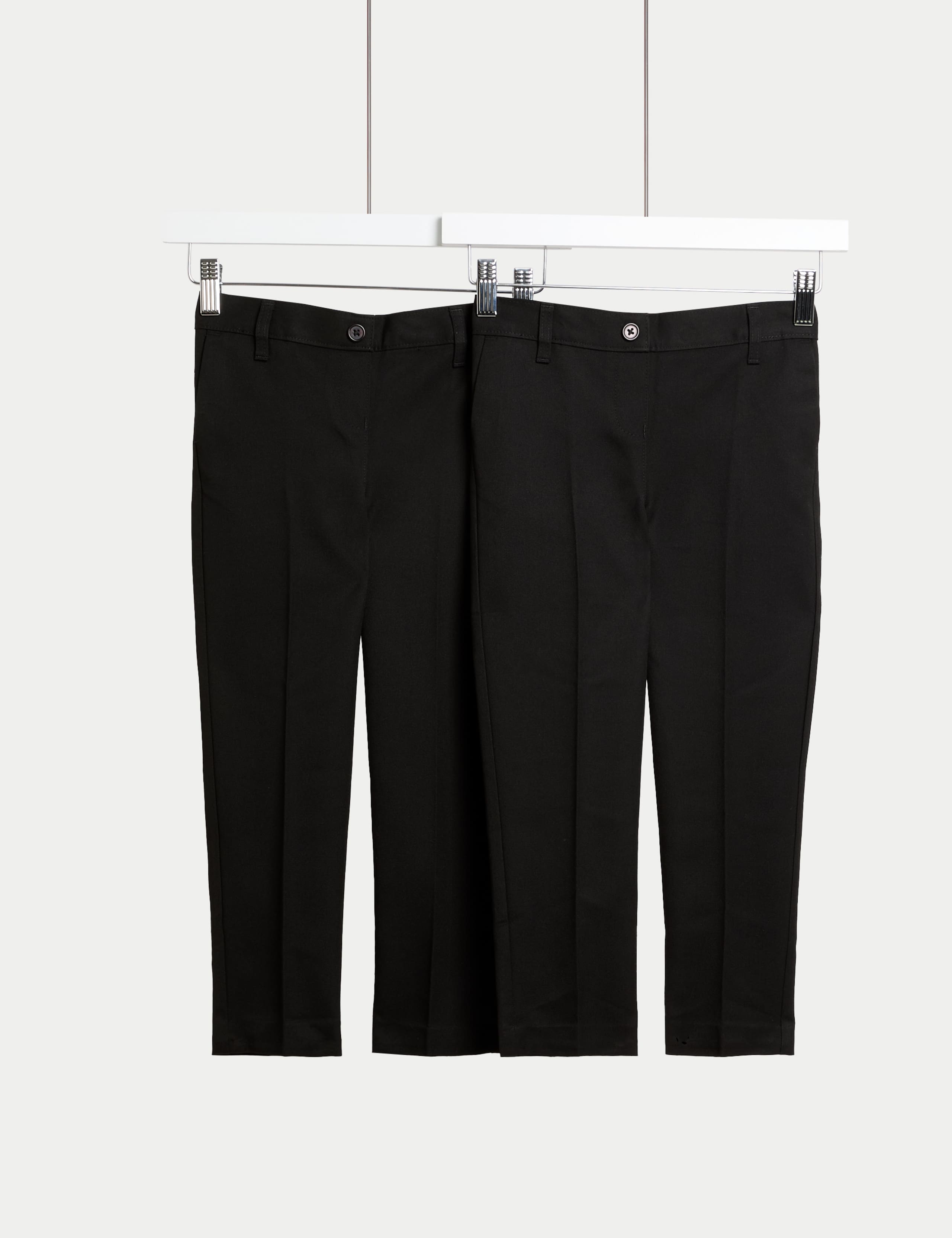 2pk Girls Regular Leg Trousers (2-18 Yrs)