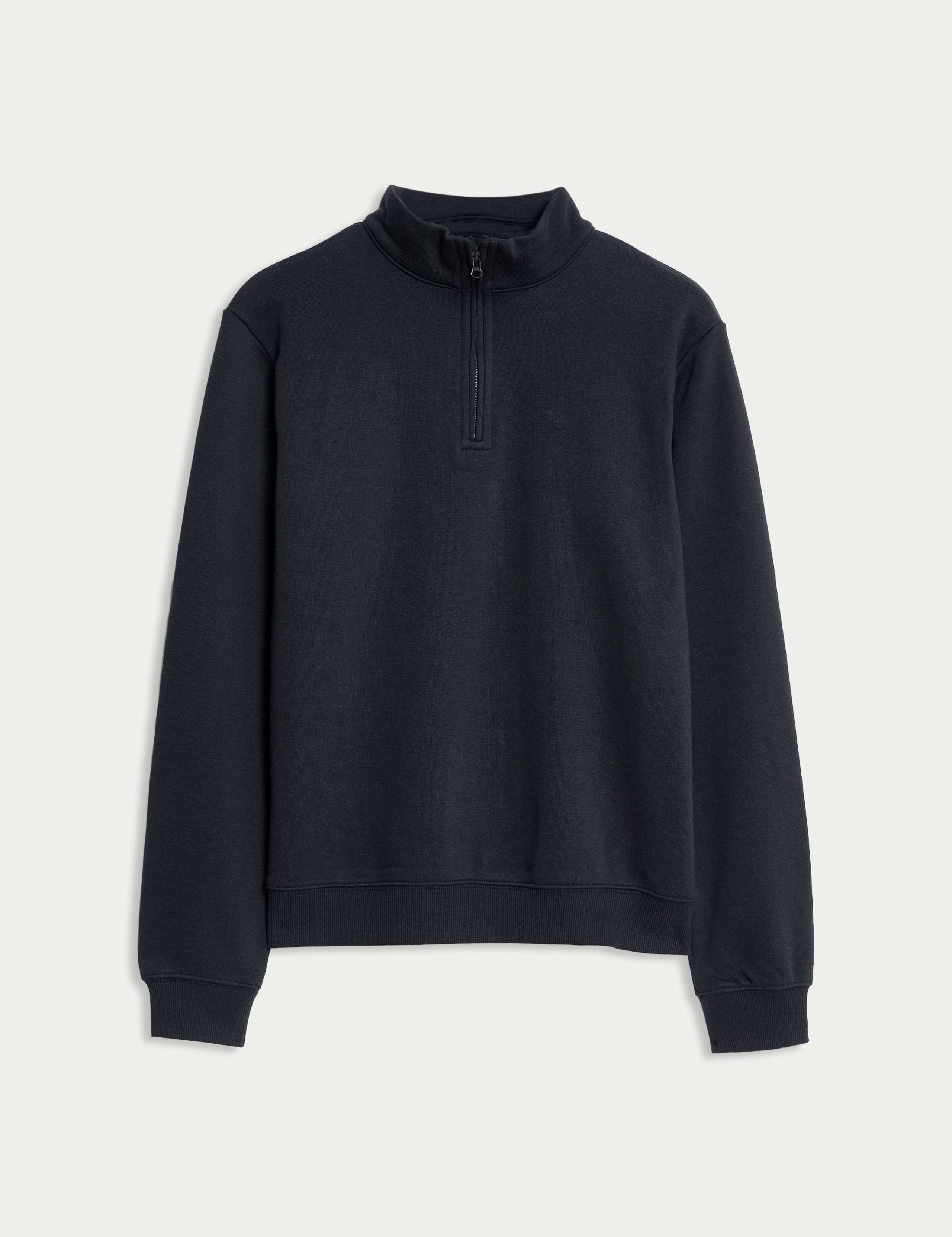 Senior Zip Neck Sweatshirt (10-16 Yrs)