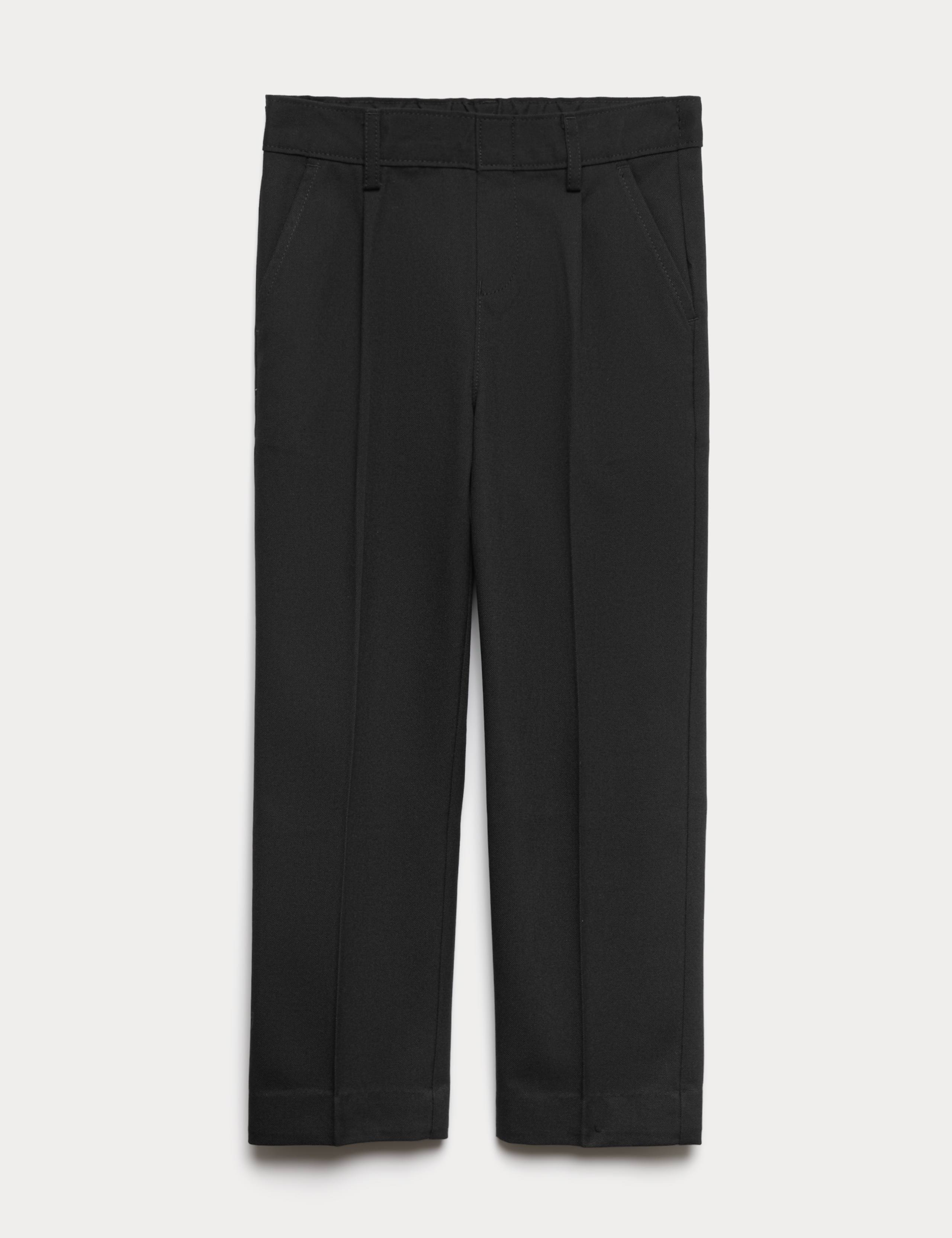 Boys' Regular Leg School Trousers (2-16 Yrs)