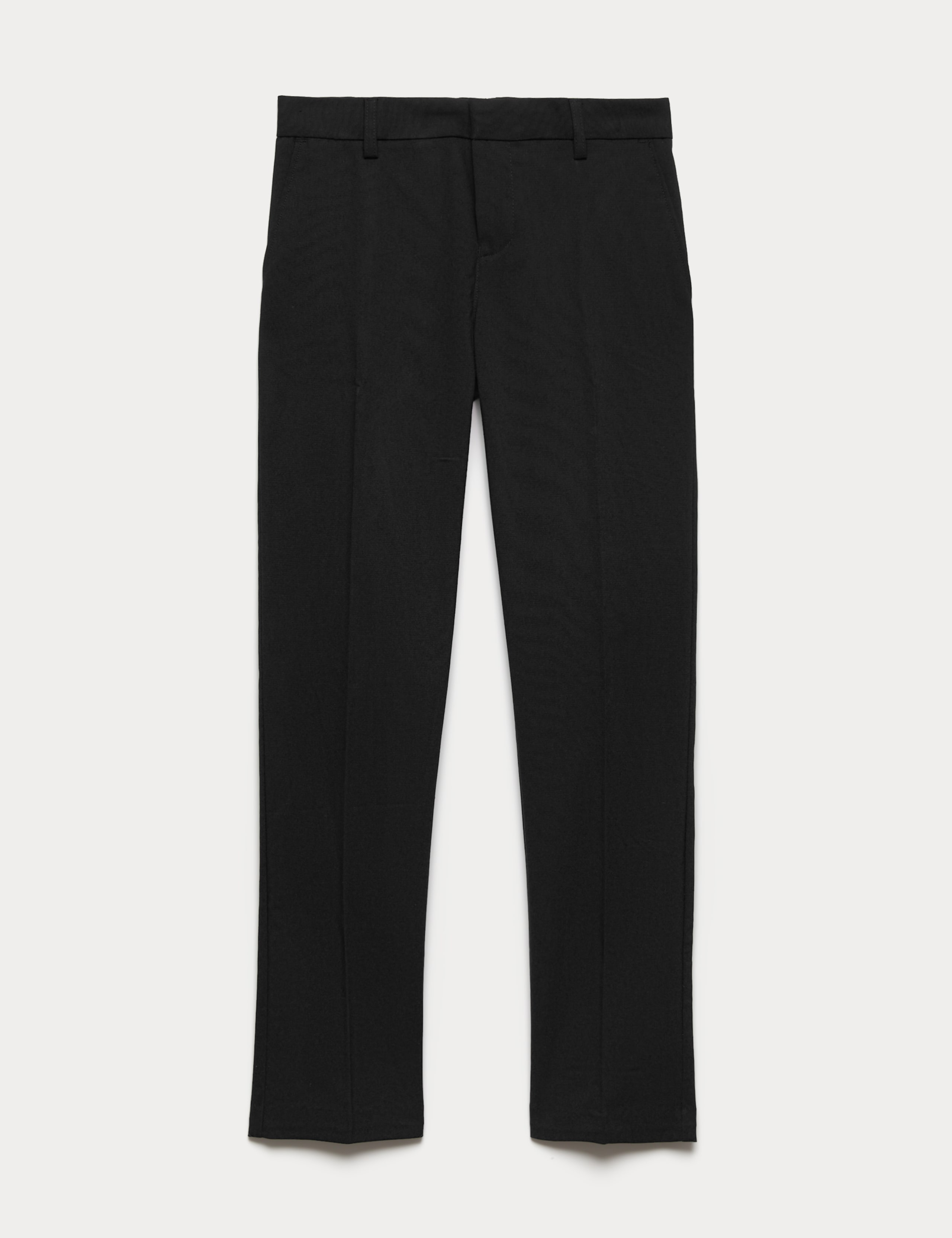 Boys' Slim Leg Longer Length School Trousers (2-18 Yrs)