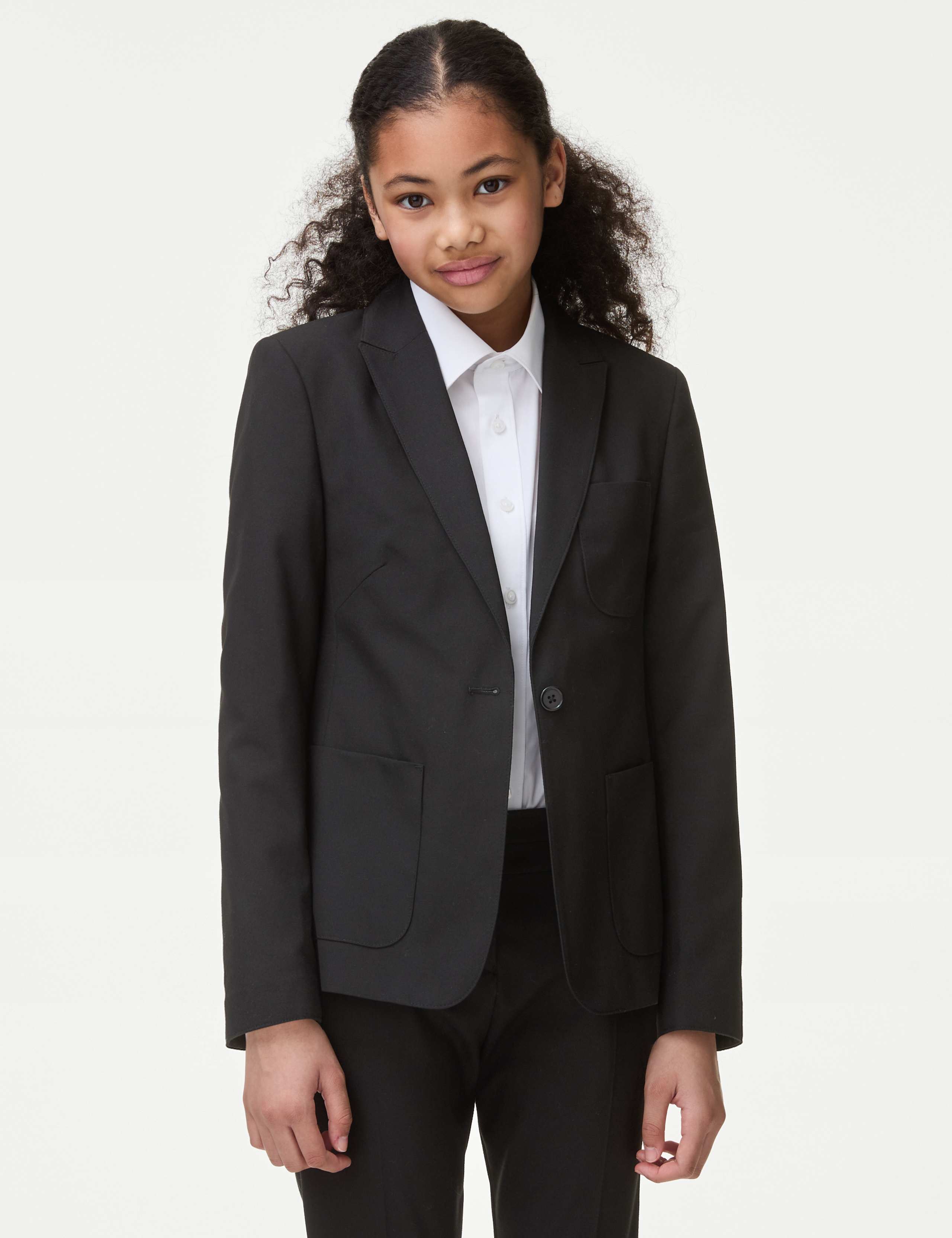 Senior Girls School Slim Fit Blazer (9-18 Yrs)