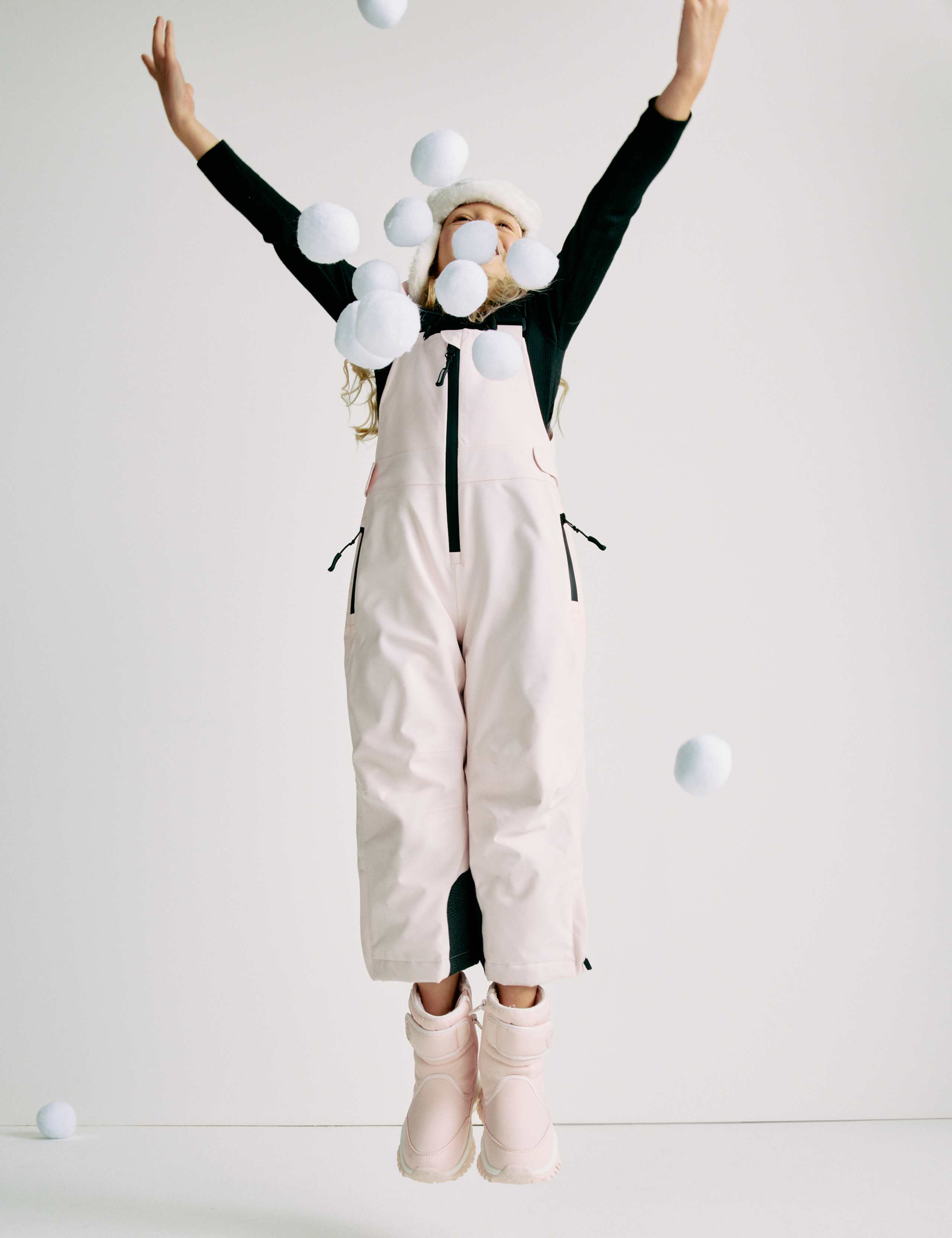 Fleece Lined Ski Bib with Stormwear™ (2-8 Yrs)