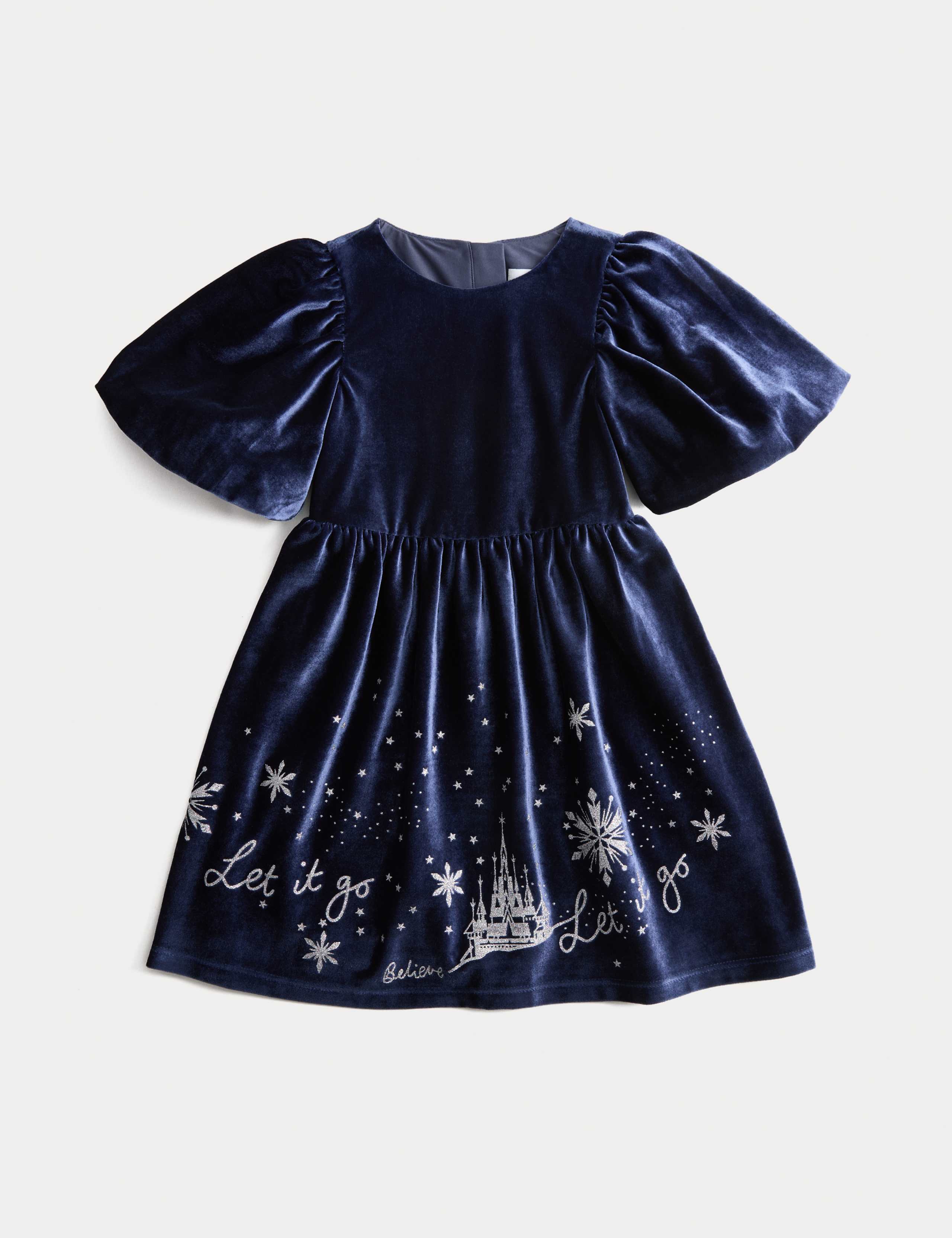 Frozen™ Velvet Dress (2-8 Yrs)
