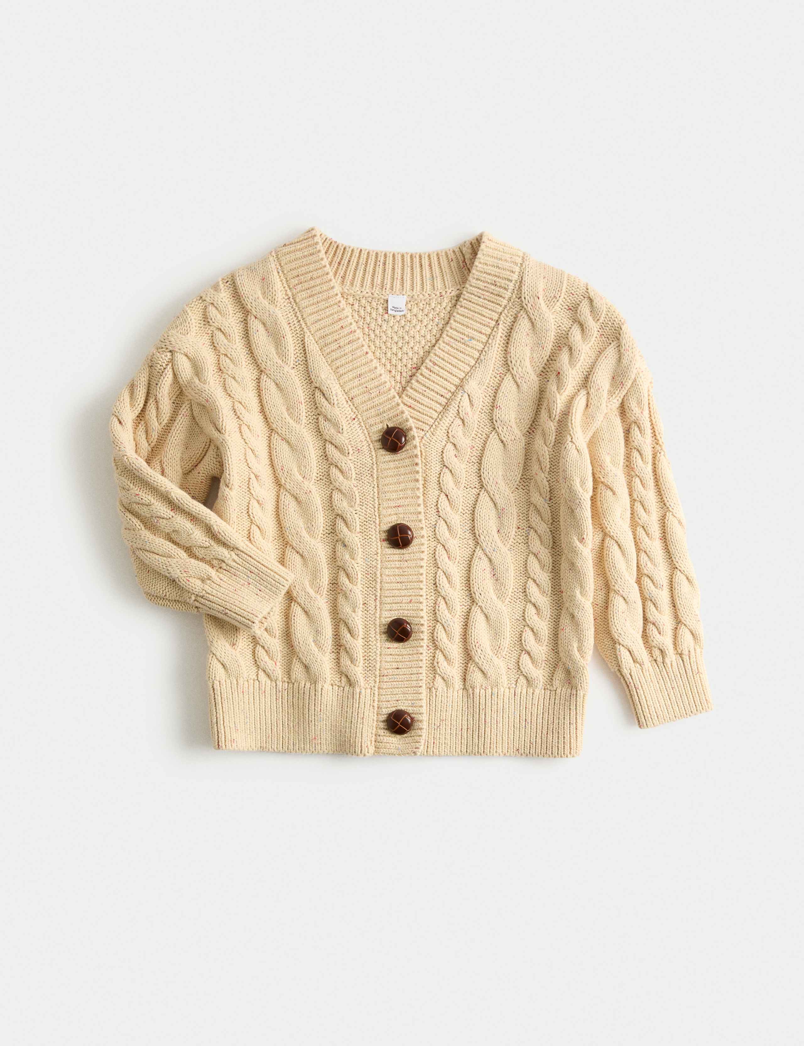 Pure Cotton Chunky Wonderful Cardigan (1-10 Yrs)