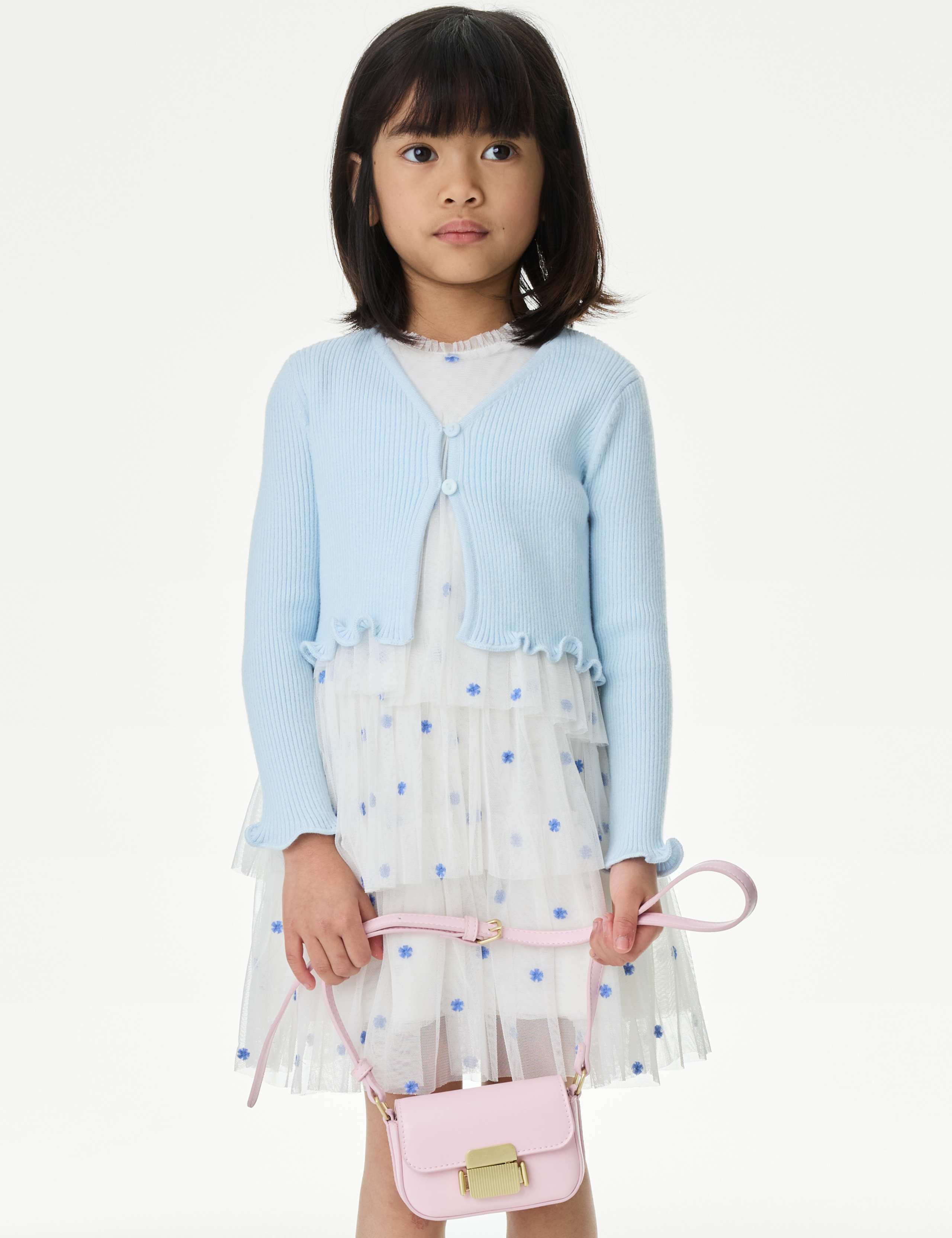 Ribbed Cardigan (2-8 Yrs)