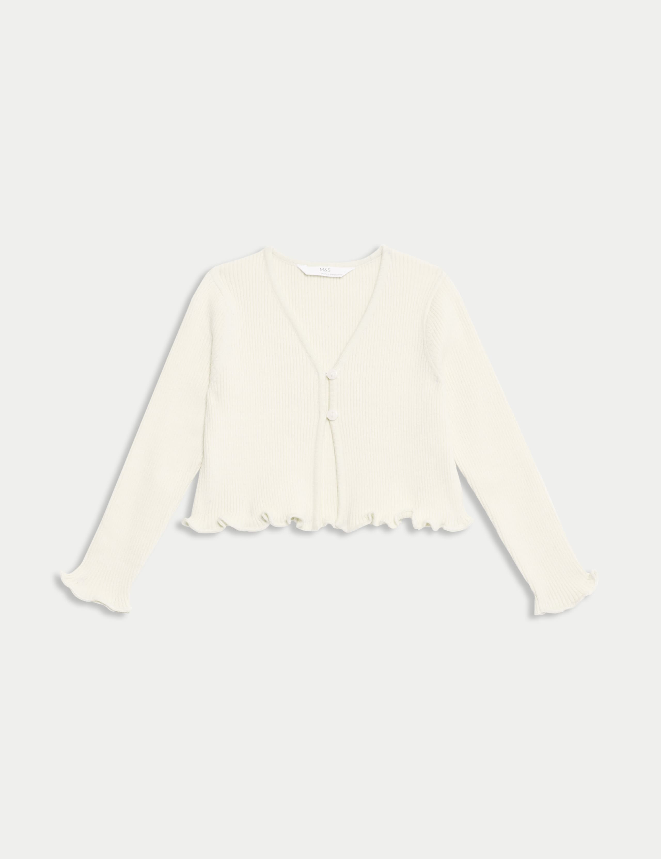 Ribbed Cardigan (2-8 Yrs)