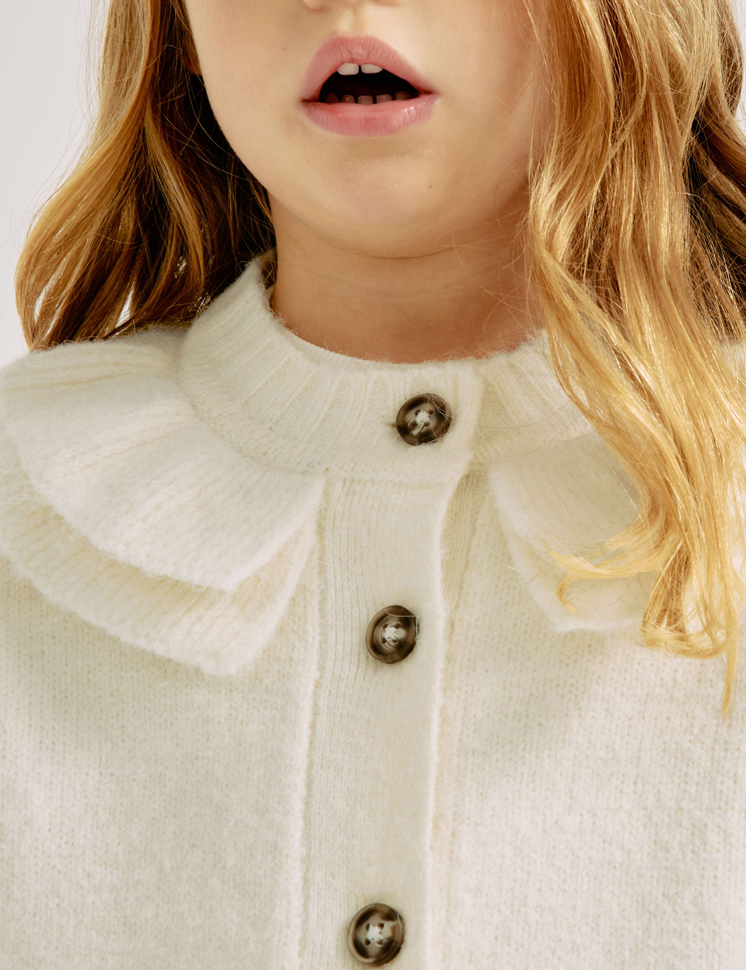 Ruffle Cardigan (1-8 Yrs)