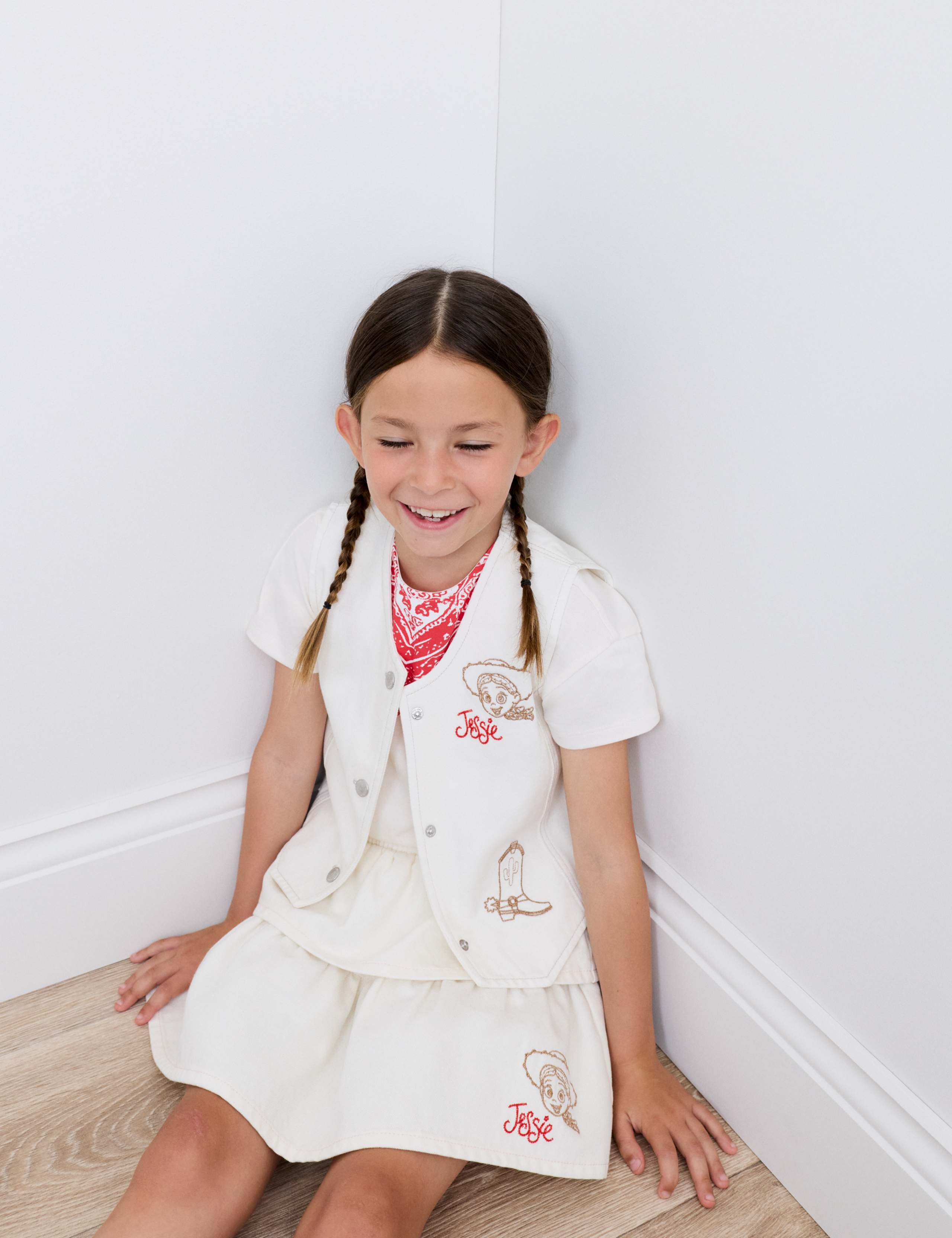 Pure Cotton Toy Story™ Jessie Waistcoat (2-8 Yrs)