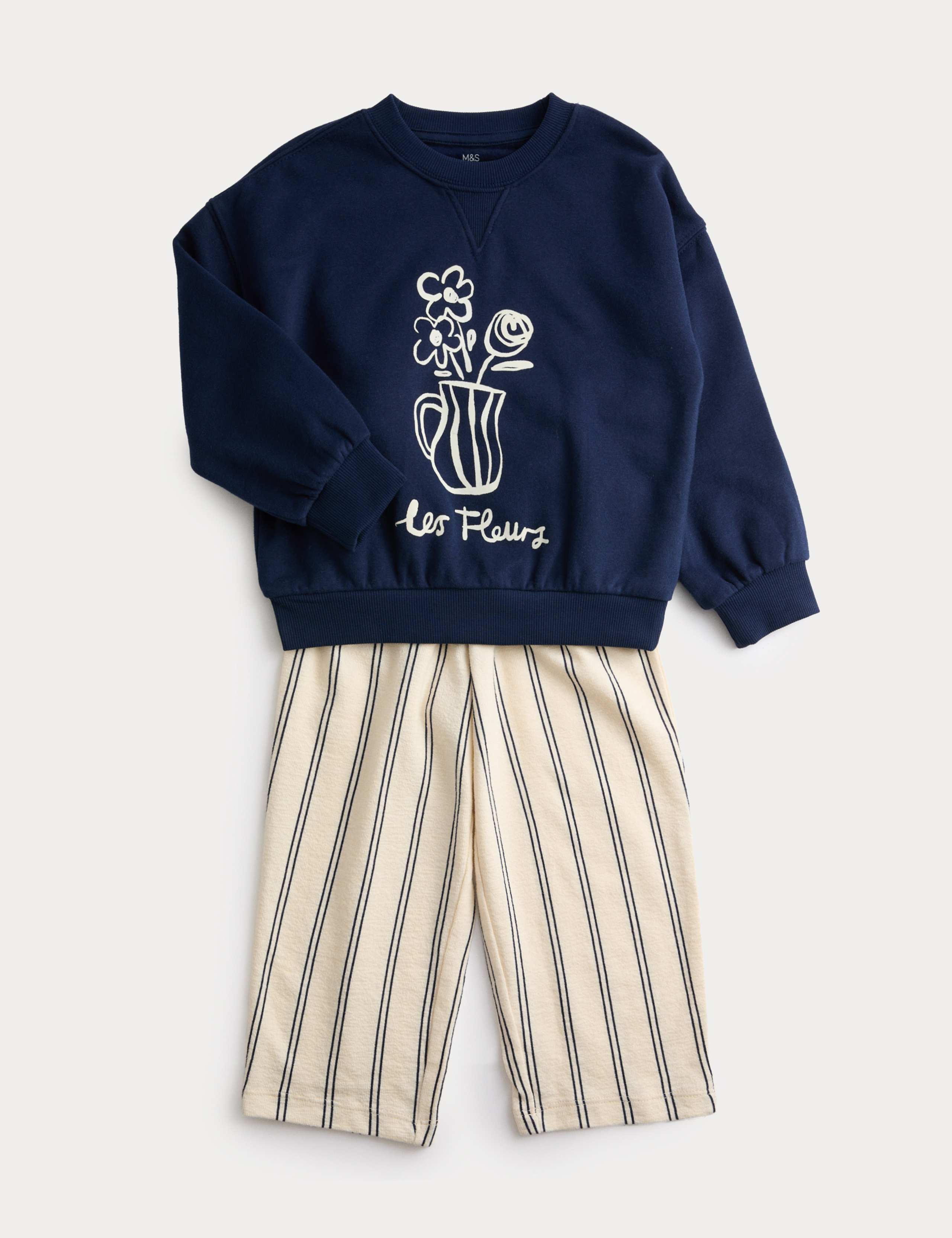 Cotton Rich Les Fleurs Outfit (12 Mths-8 Yrs)