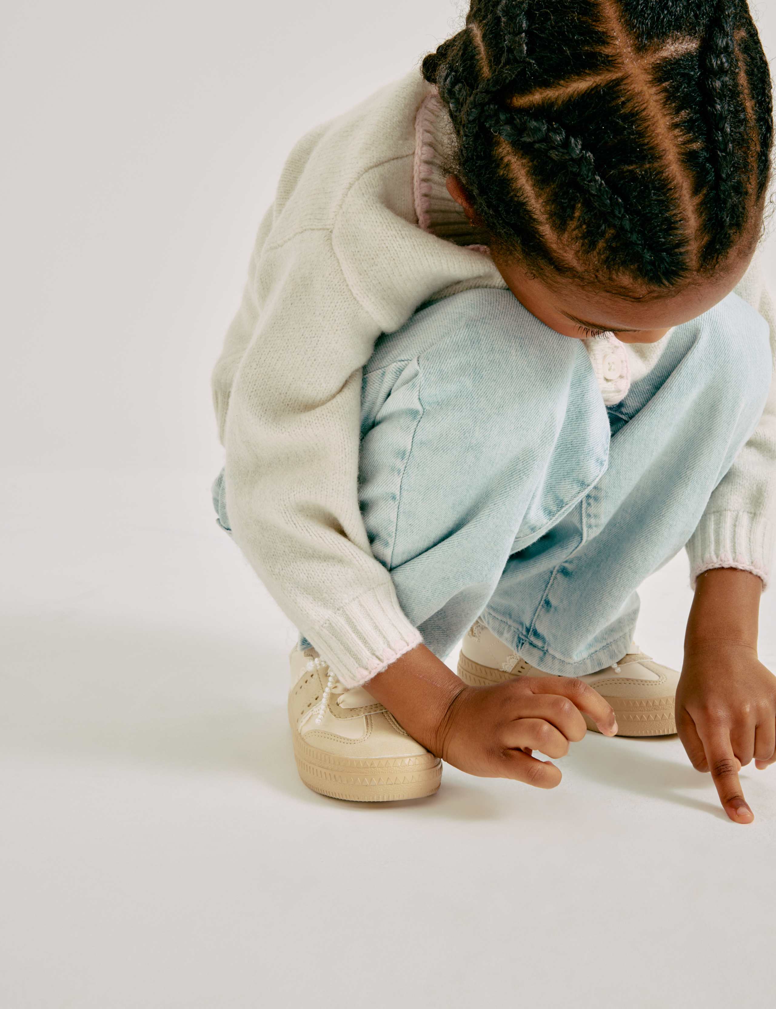 Blanket Stitch Cardigan (2-8 Yrs)