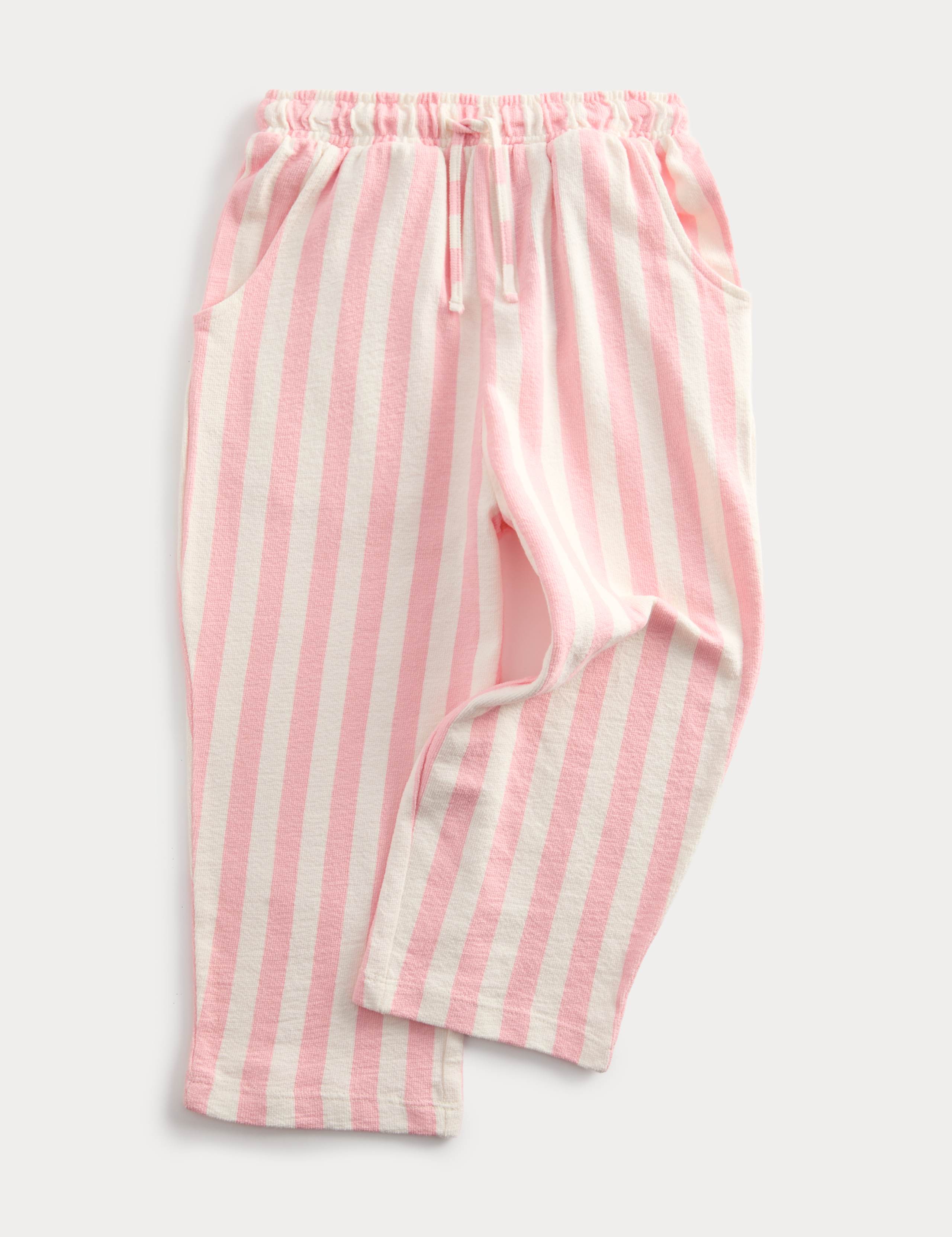 Pure Cotton Striped Trousers (2-10 Yrs)