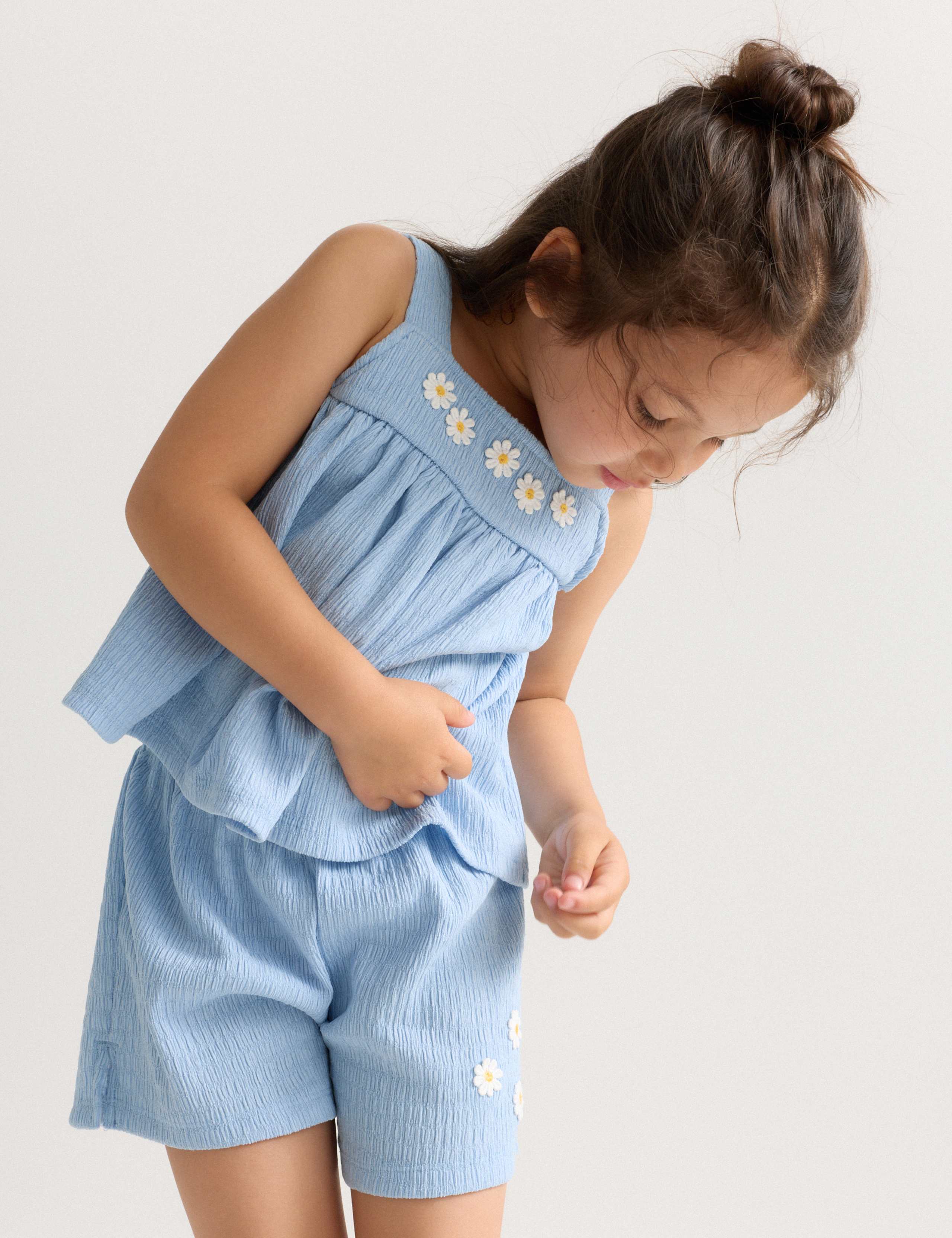 2 Piece Jersey Textured Outfit (2-8 Yrs)