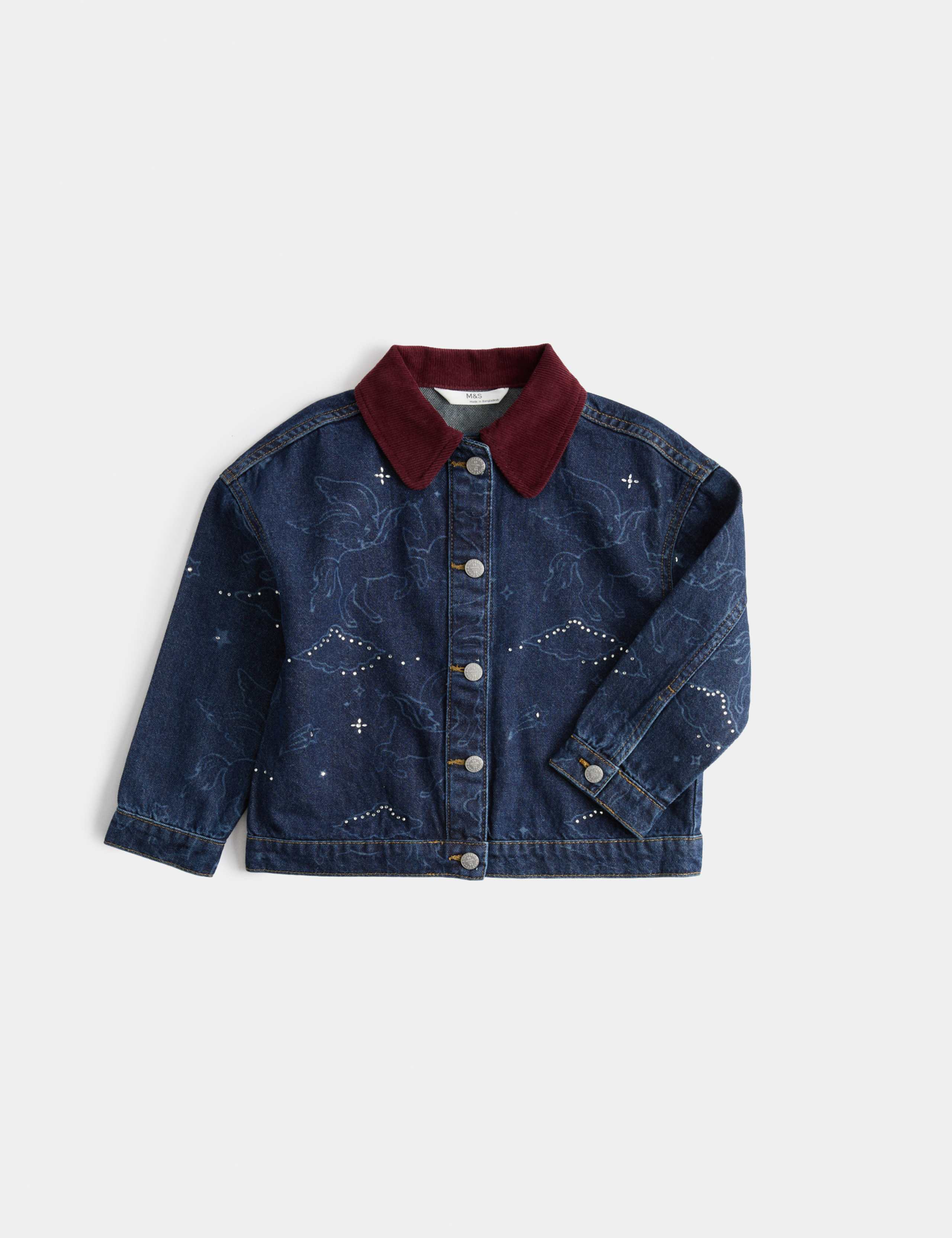 Embellished Denim Jacket (2-8 Yrs)