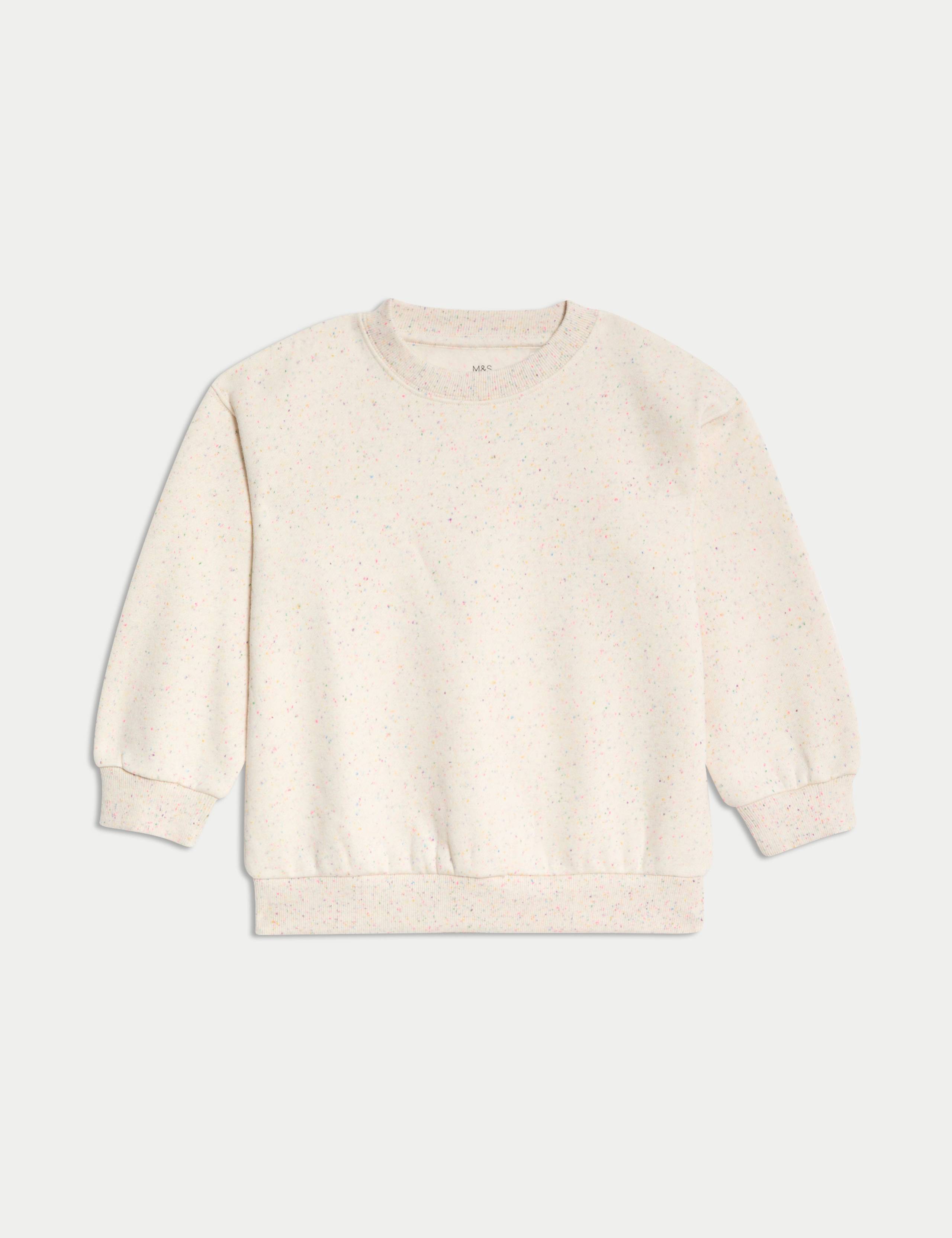 Cotton Rich Neppy Sweatshirt (2-8 Yrs)