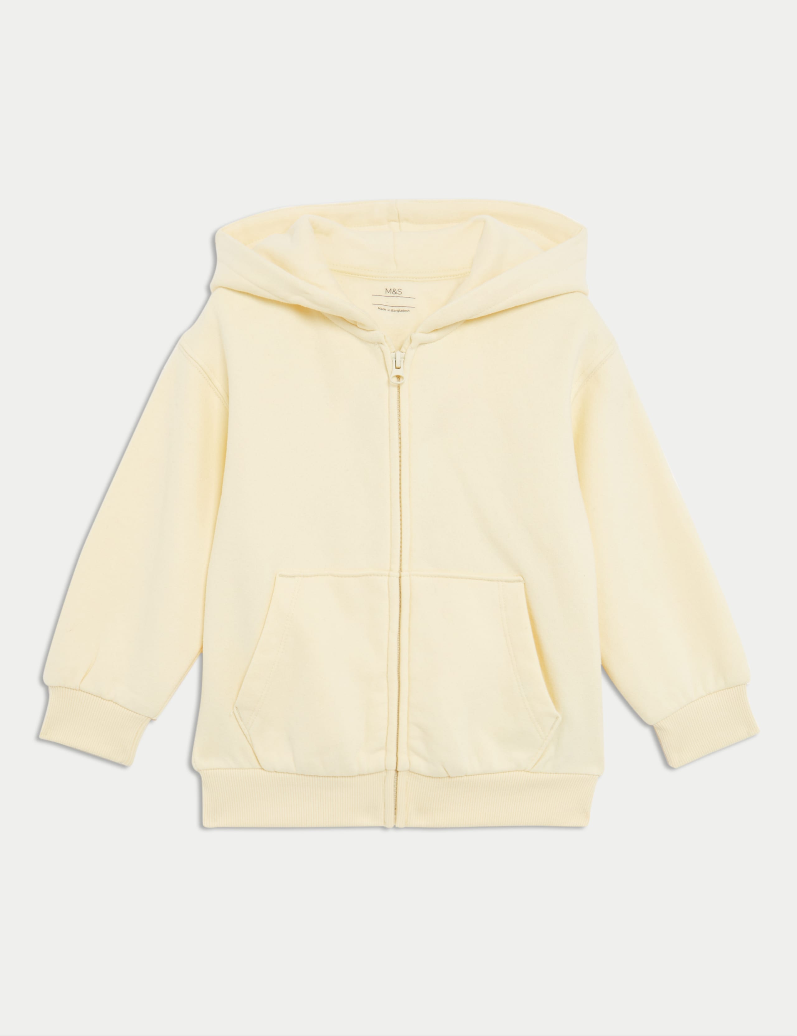 Cotton Rich Jersey Zip Hoodie (2-8 Yrs)