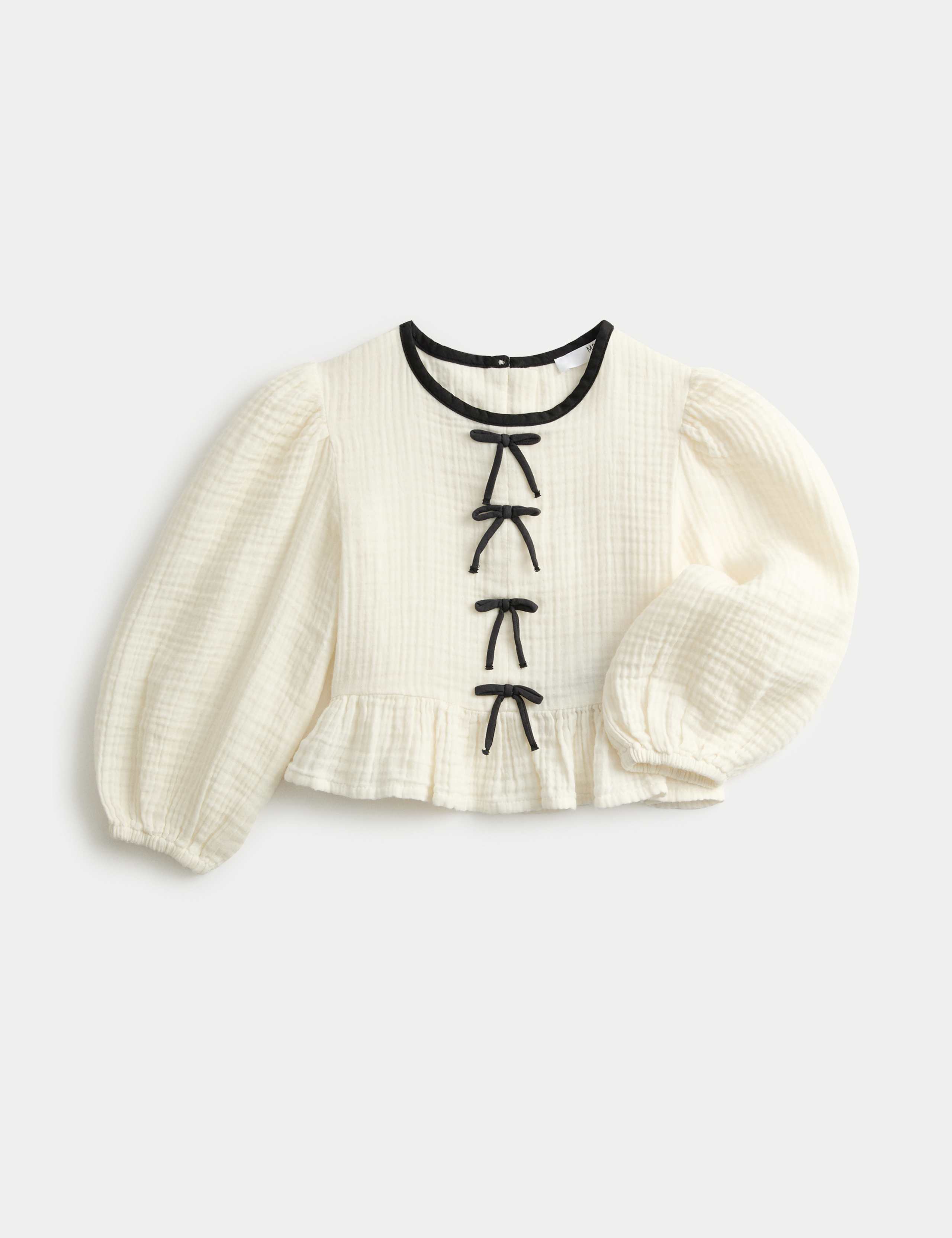 Pure Cotton Bow Top (2-16 Yrs)