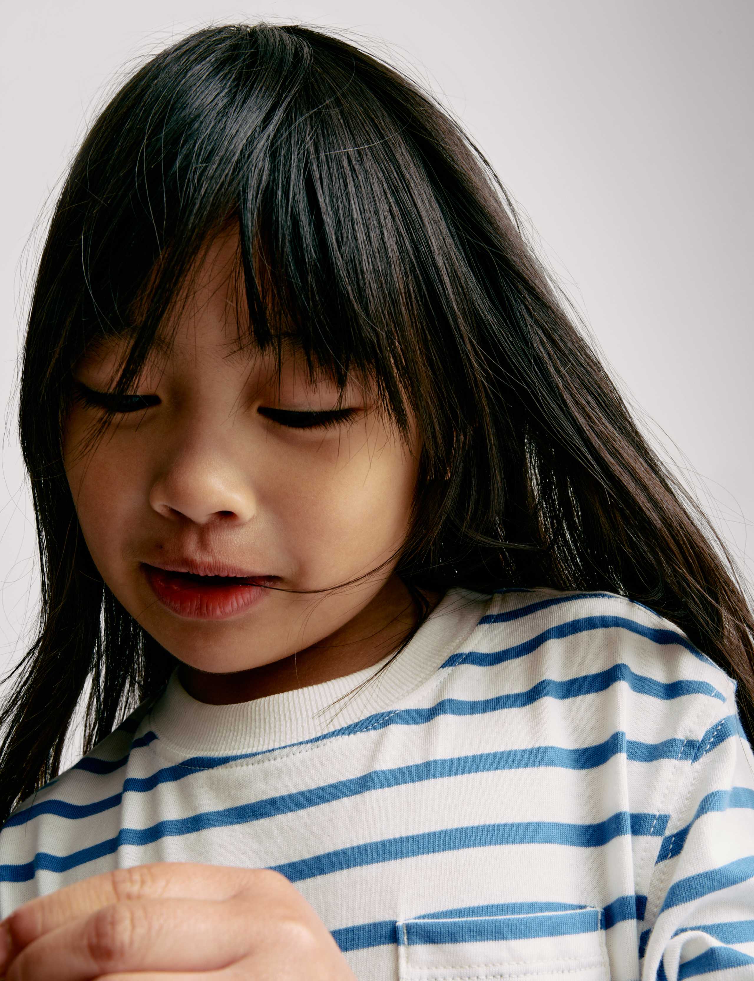 Pure Cotton Striped T-Shirt (2-8 Yrs)