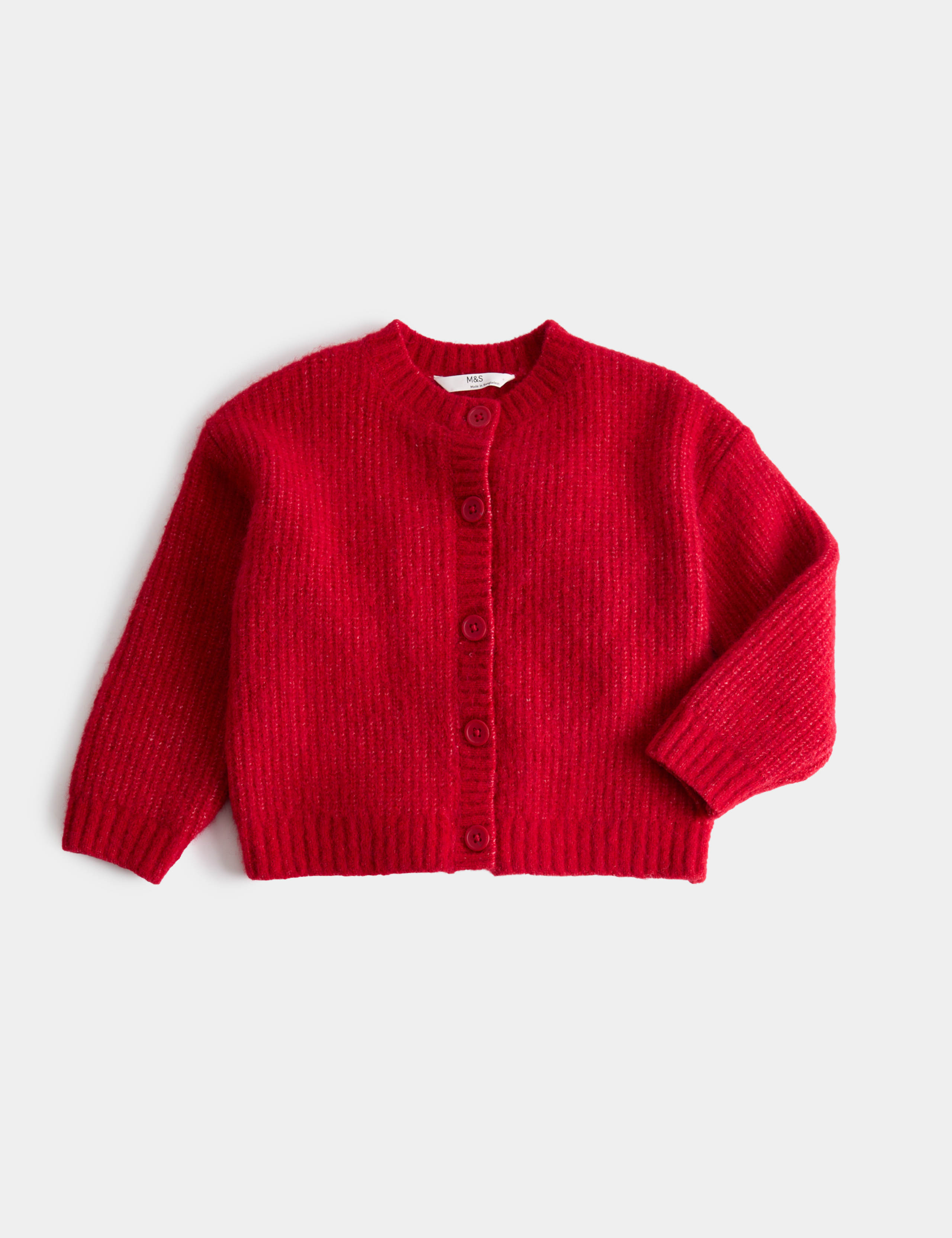 Knitted Cardigan with Wool (2-8 Years)