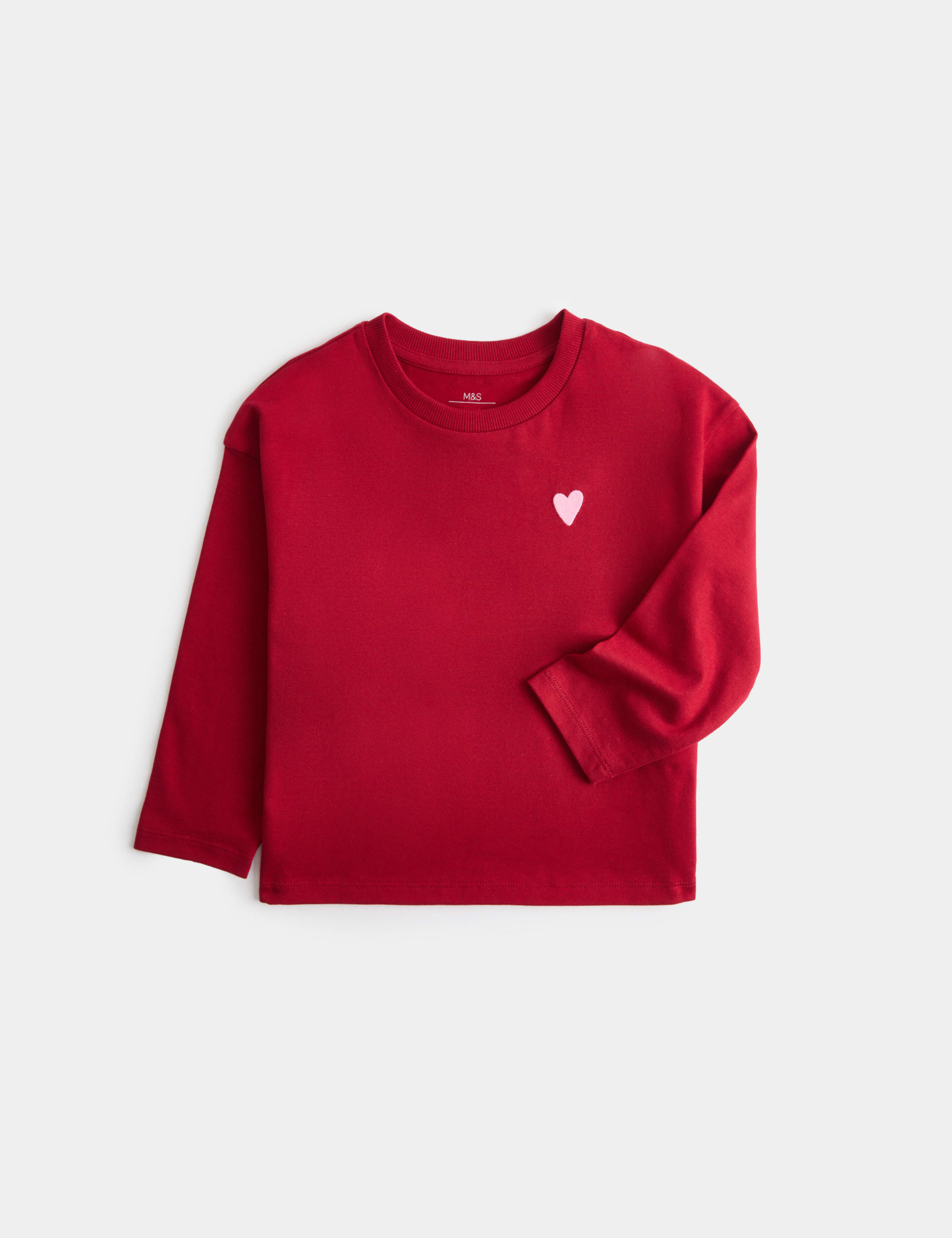 Pure Cotton Embroidered Top (2-8 Yrs)