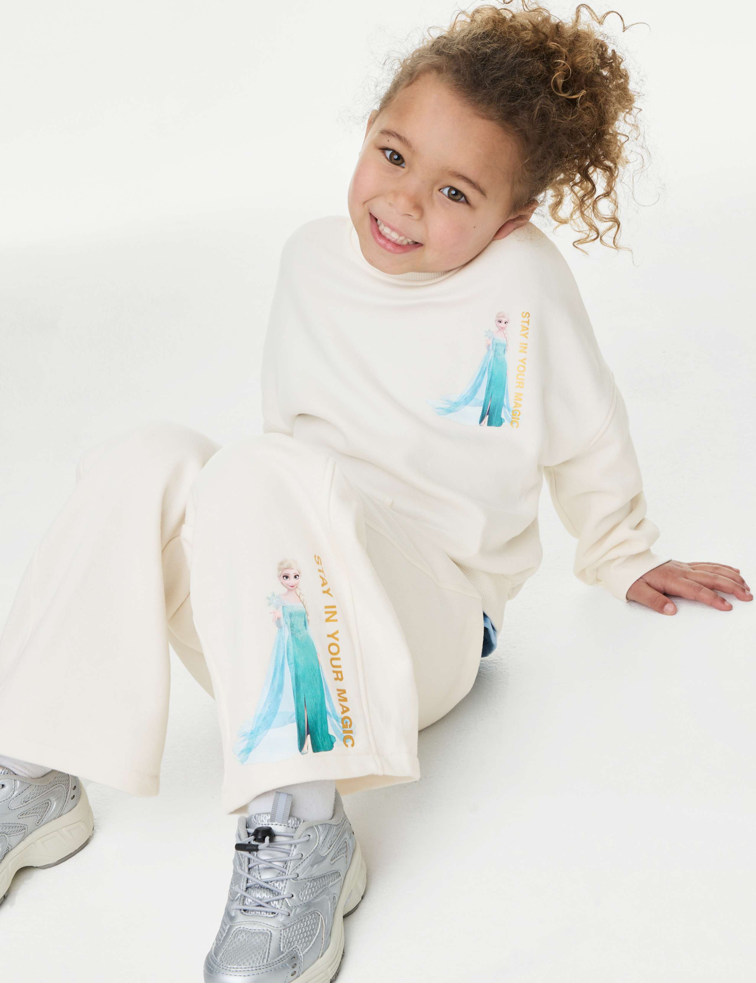 2pc Cotton Rich Frozen™ Joggers and Sweatshirt (2-8 Yrs)
