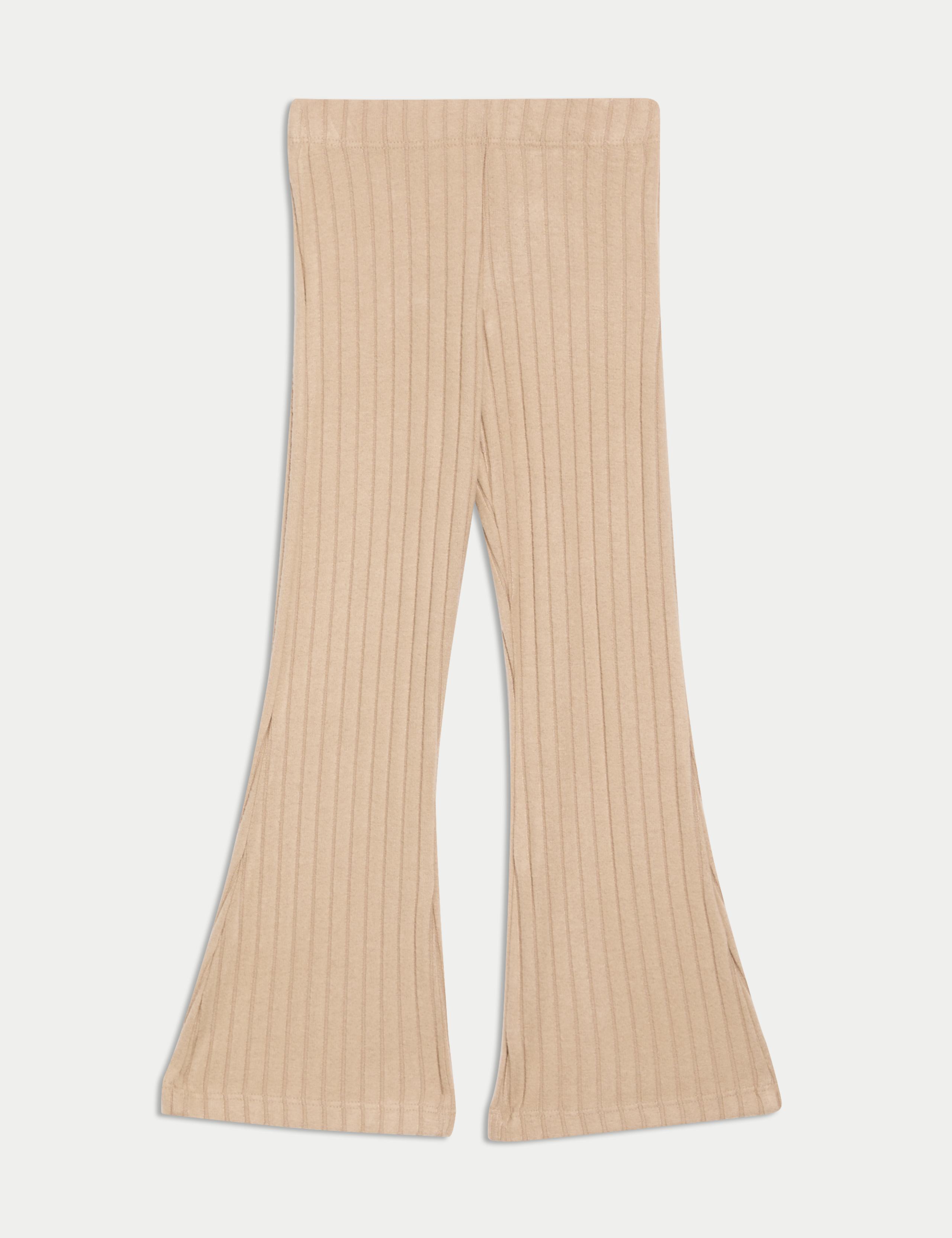 Ribbed Flared Leggings (2-8 Yrs)