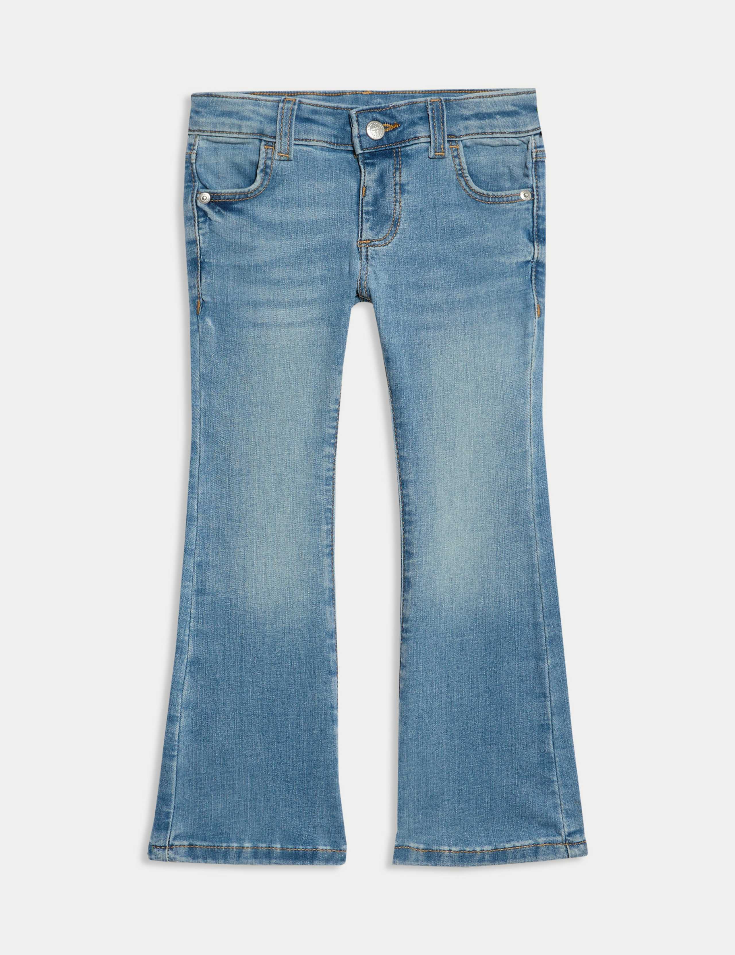 Denim Flared Jeans (2-8 Yrs)