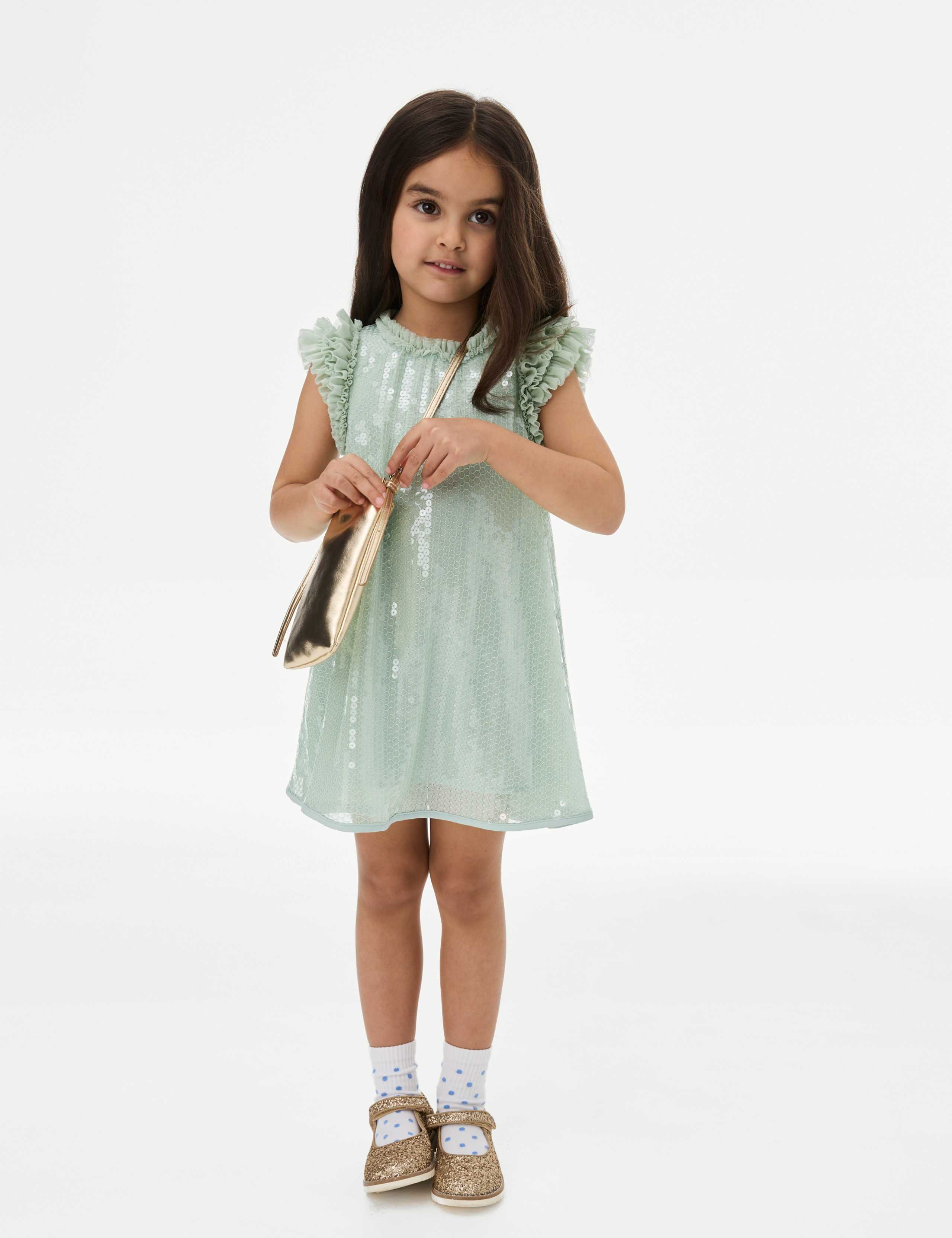 Sequin Dress (2-8 Yrs)