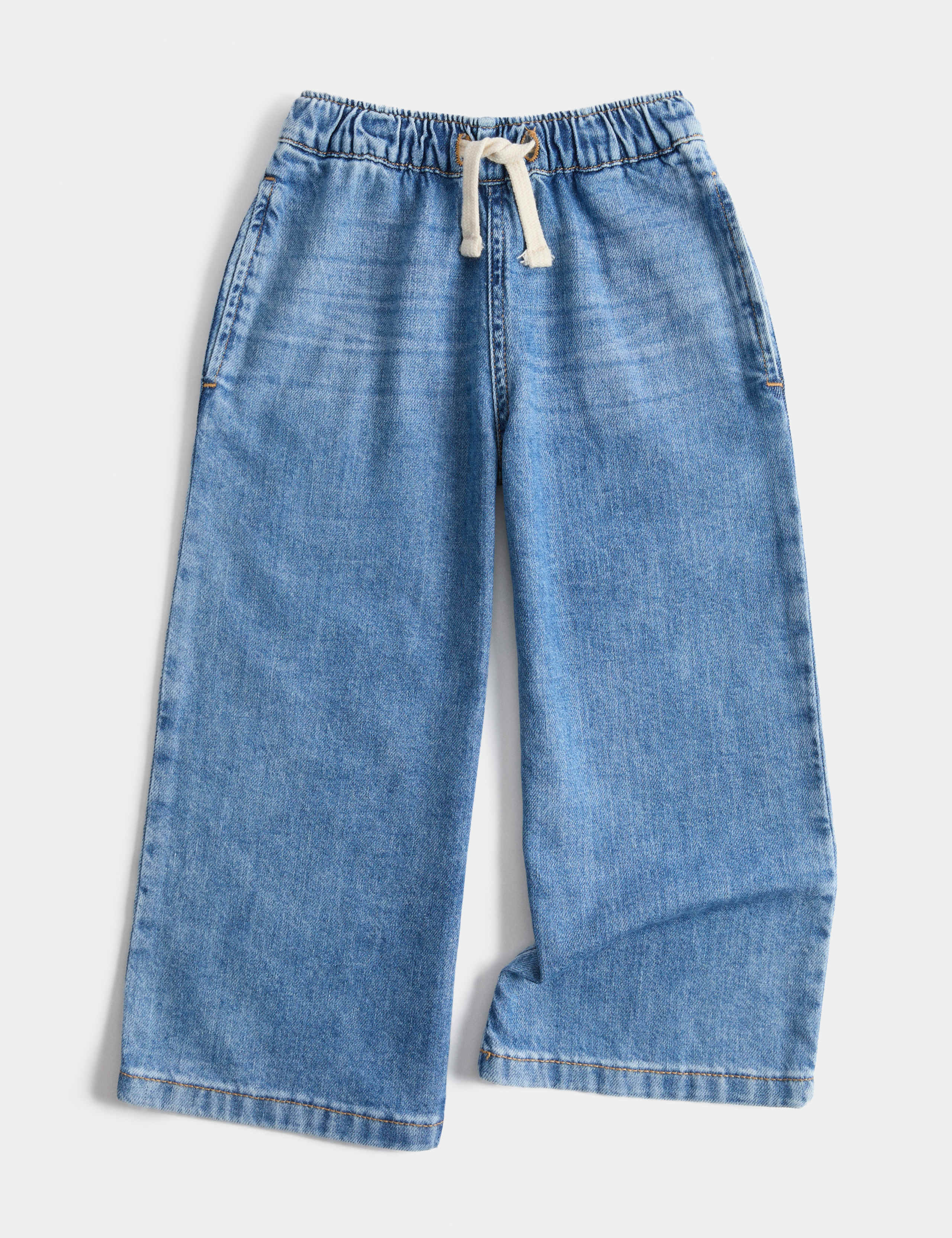 Denim Wide Leg Jeans (2-8 Yrs)
